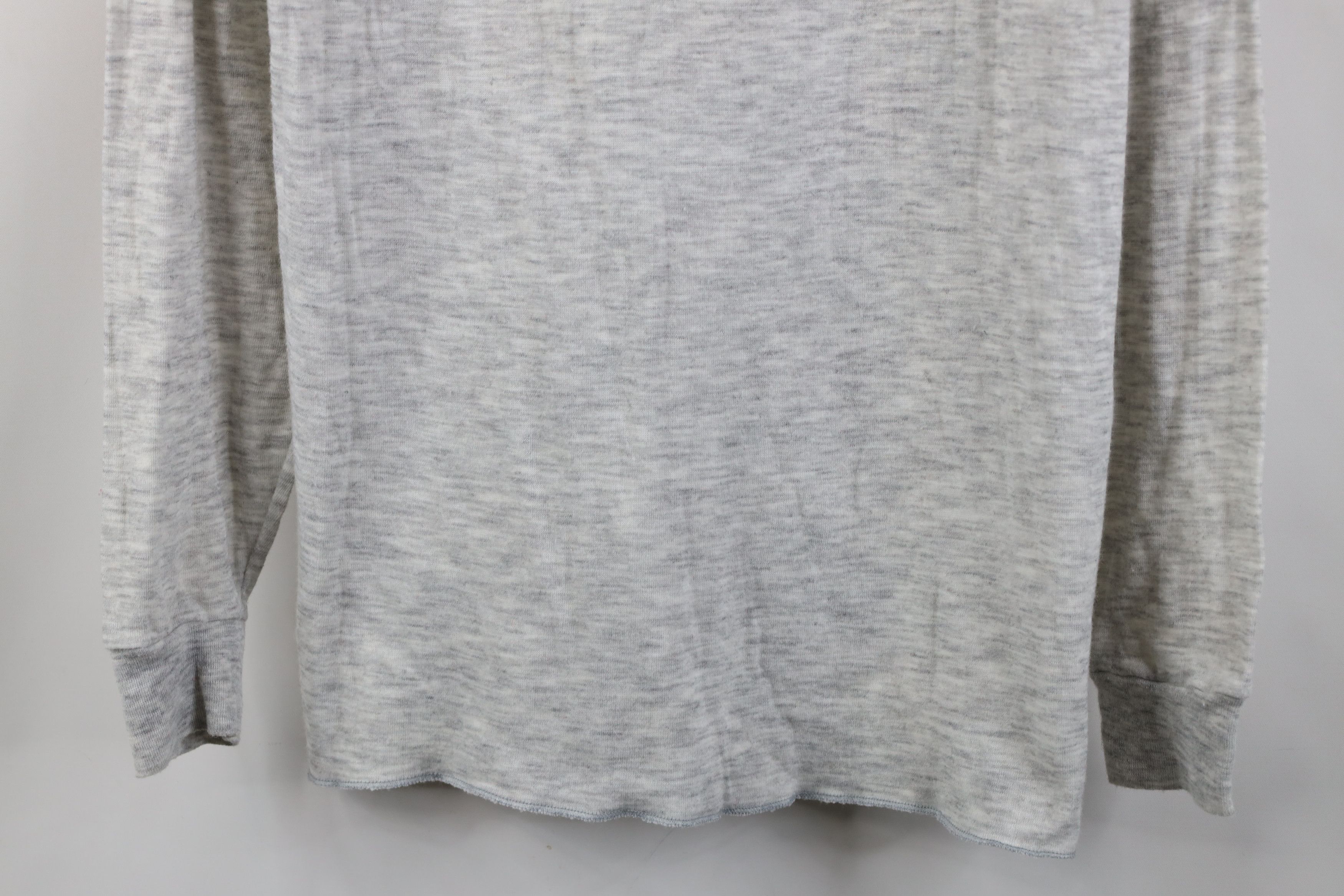 Vintage Vintage 90s Streetwear Wool Blend Thermal Knit T-Shirt USA Size US L / EU 52-54 / 3 - 3 Thumbnail