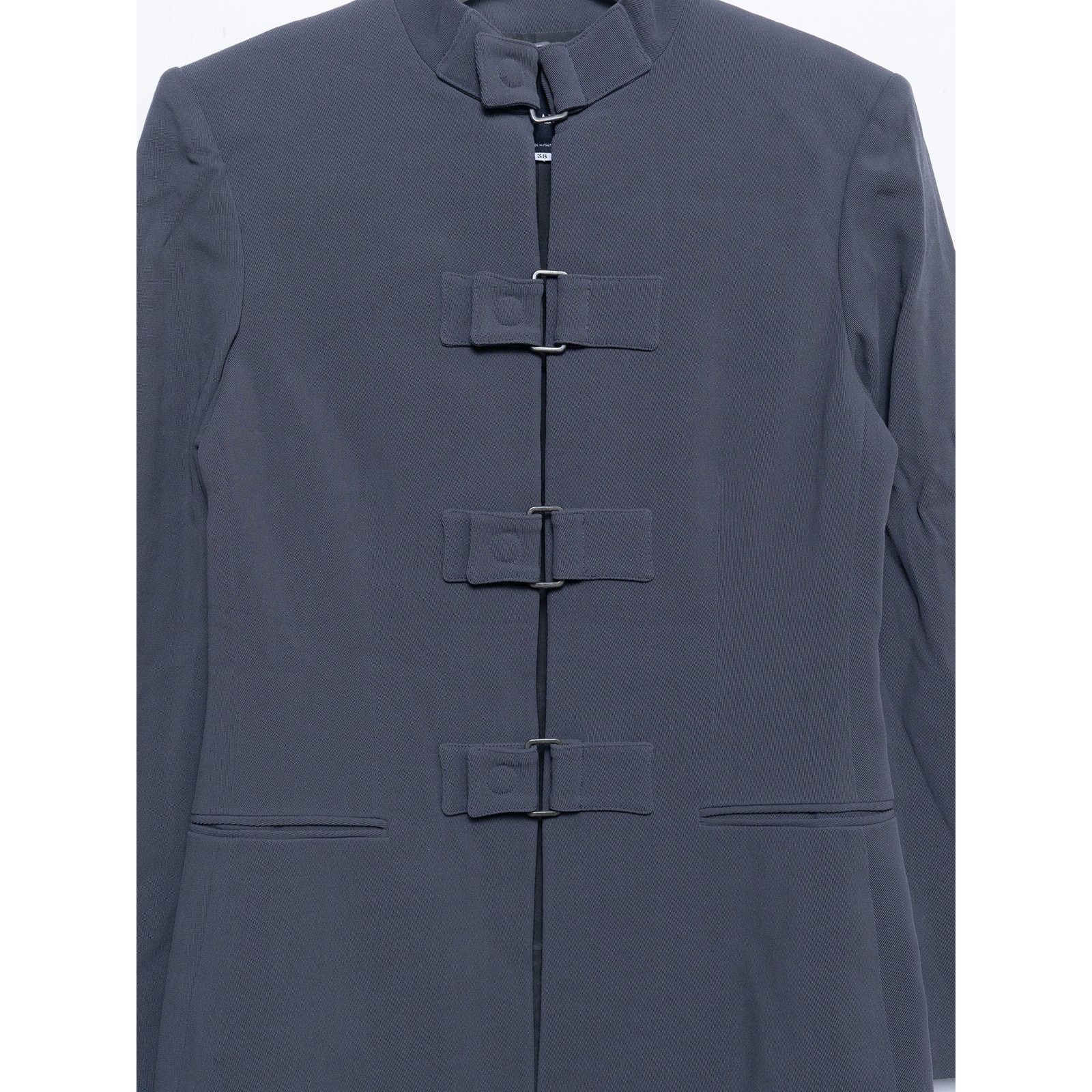 Armani Vintage Belted Napoleon Jacket Size US M / EU 48-50 / 2 - 2 Thumbnail