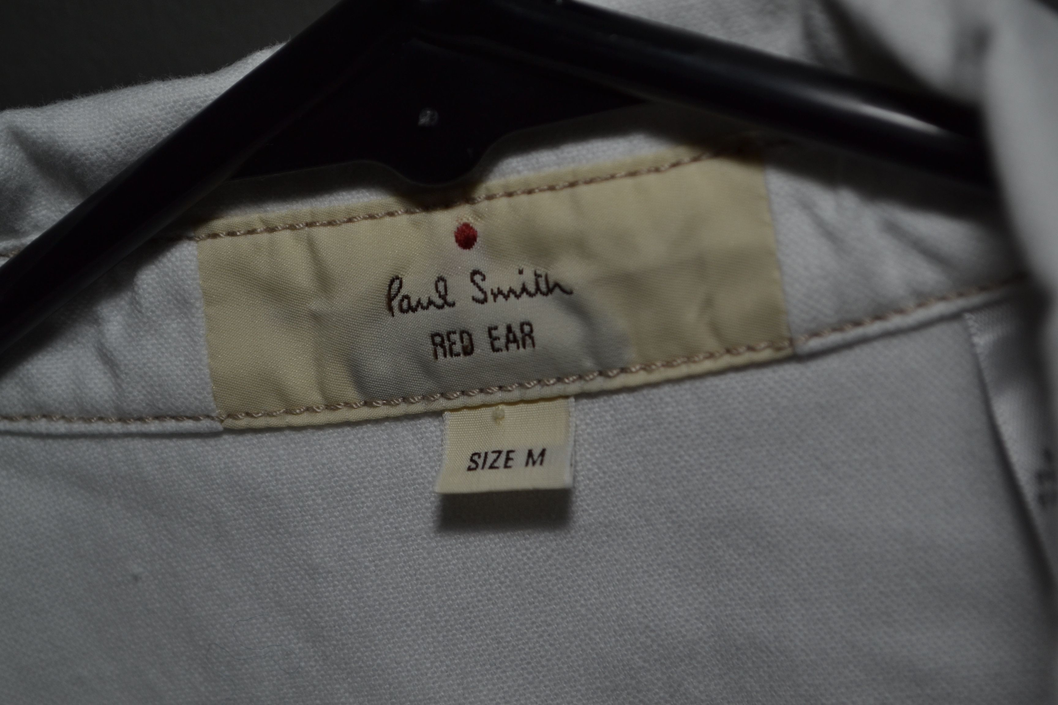 Paul Smith Paul Smith Red Ear Japan Workwear M White Thick Cotton Shirt Size US M / EU 48-50 / 2 - 3 Thumbnail