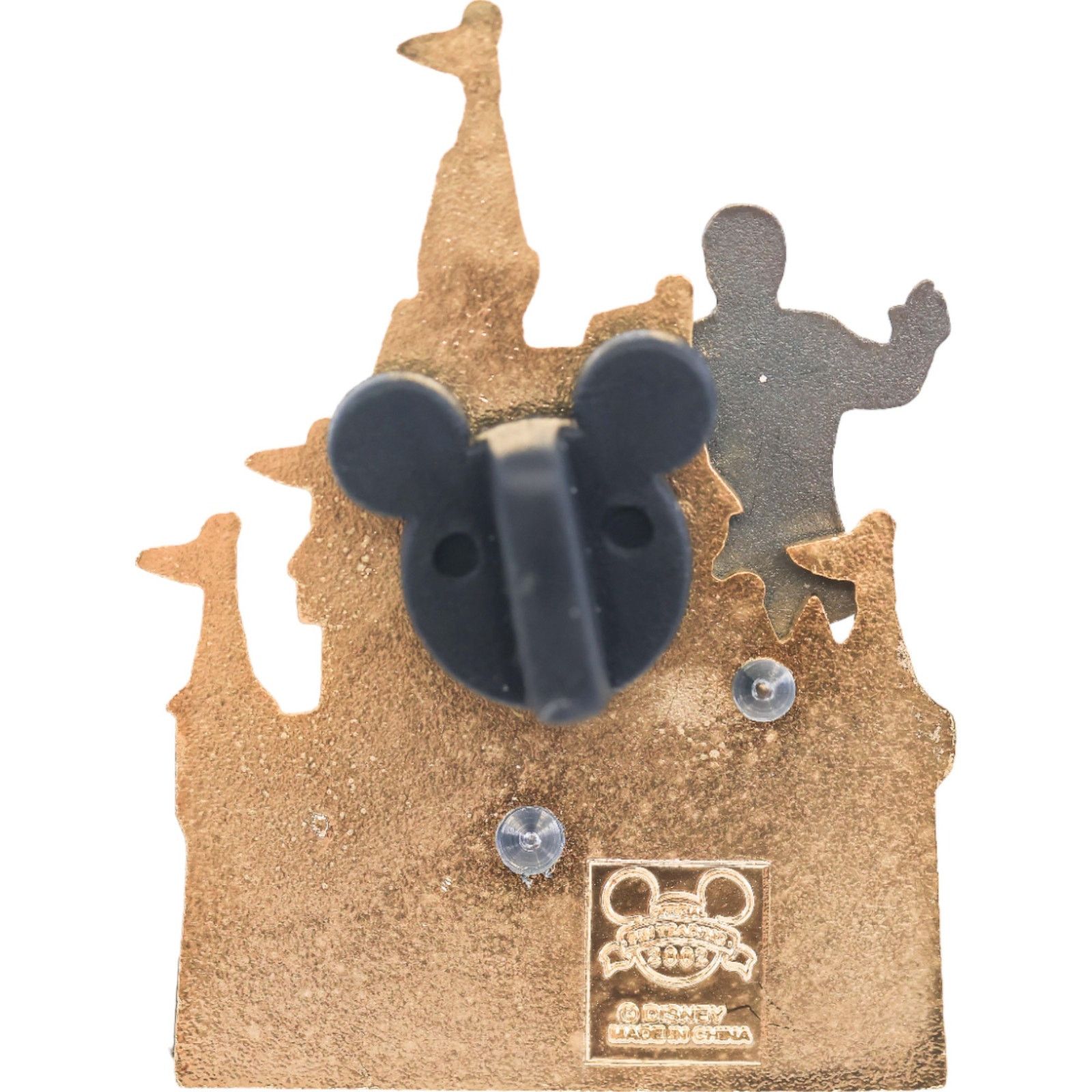 Disney Disney Mickey & Walt Disney Partners Statue Castle 2002 Pin Size ONE SIZE - 7 Thumbnail
