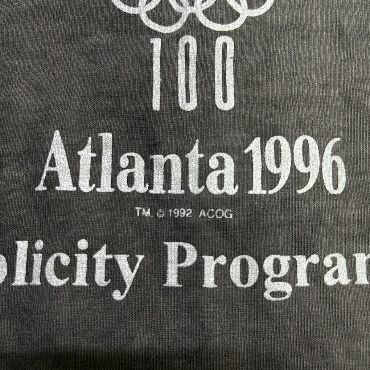 USA Olympics Vintage Atlanta 1996 Safra Radio T Shirt Size US XS / EU 42 / 0 - 3 Thumbnail