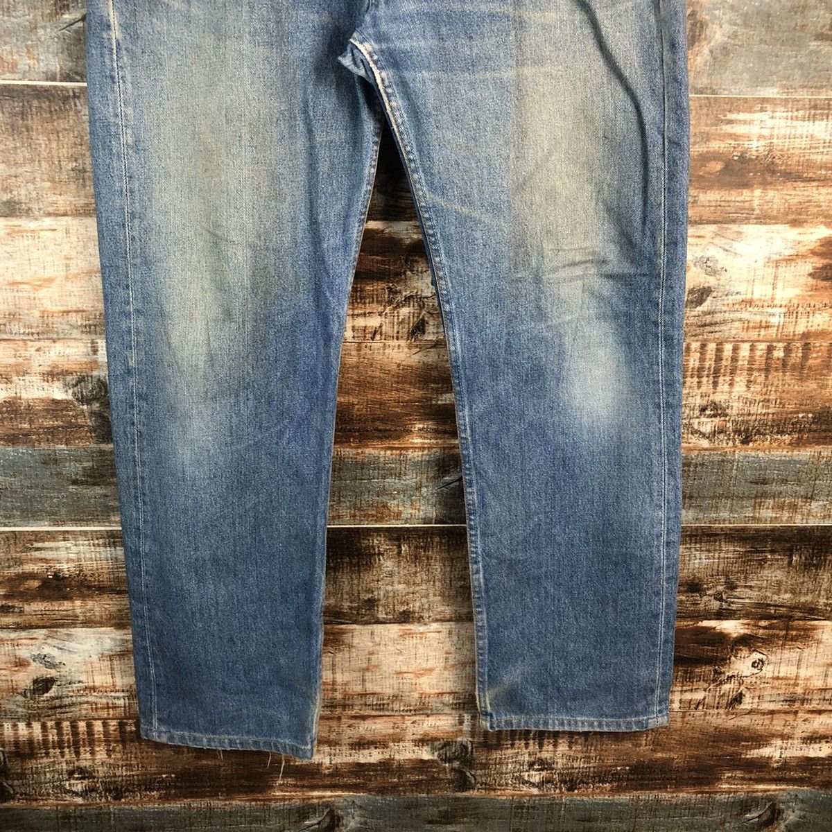 Levi's Levis 501 vintage ripped Blue Denim Pants #A2578 Size US 37 - 6 Thumbnail