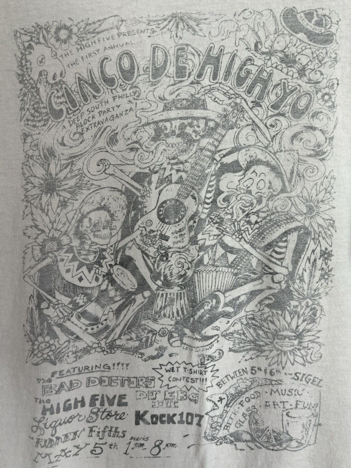 Anvil × Vintage cinco de high yo vintage t shirt Size US XL / EU 56 / 4 - 1 Thumbnail
