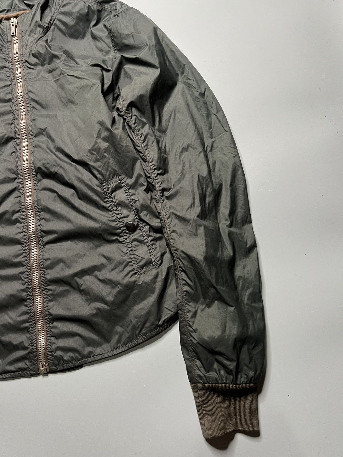 Rick Owens Archive Rick Owens Nylon hooded Bomber With Sling Attached Size US M / EU 48-50 / 2 - 5 Thumbnail