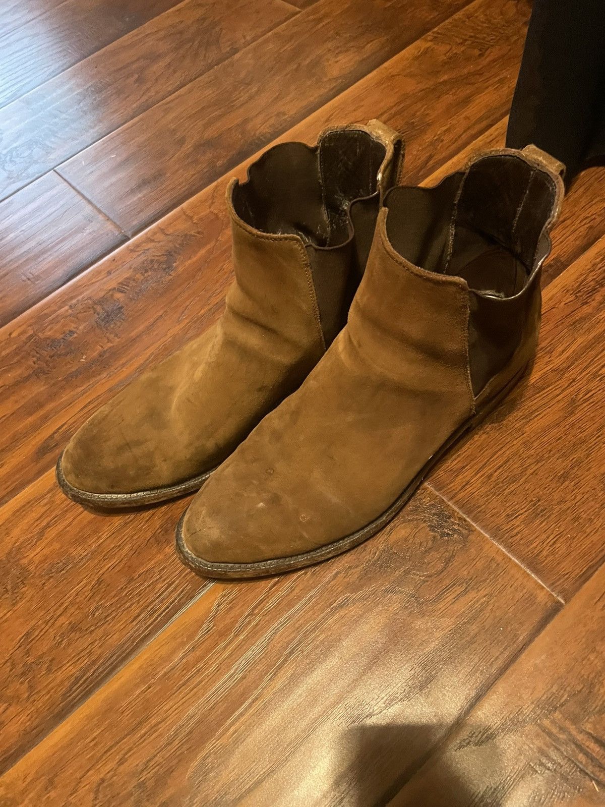 Lucchese Lucchese Grayson Suede Western Cowboy 9.5 Brown $995 boot Size US 9.5 / EU 42-43 - 2 Thumbnail