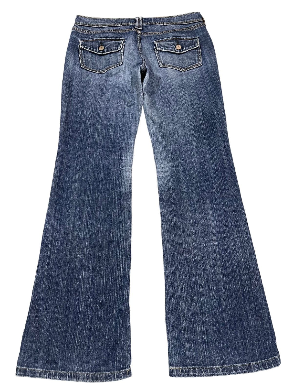 Hysteric Glamour Vintage Japanese Brand Blue Wash Style Flare Jeans Size US 30 / EU 46 - 2 Thumbnail