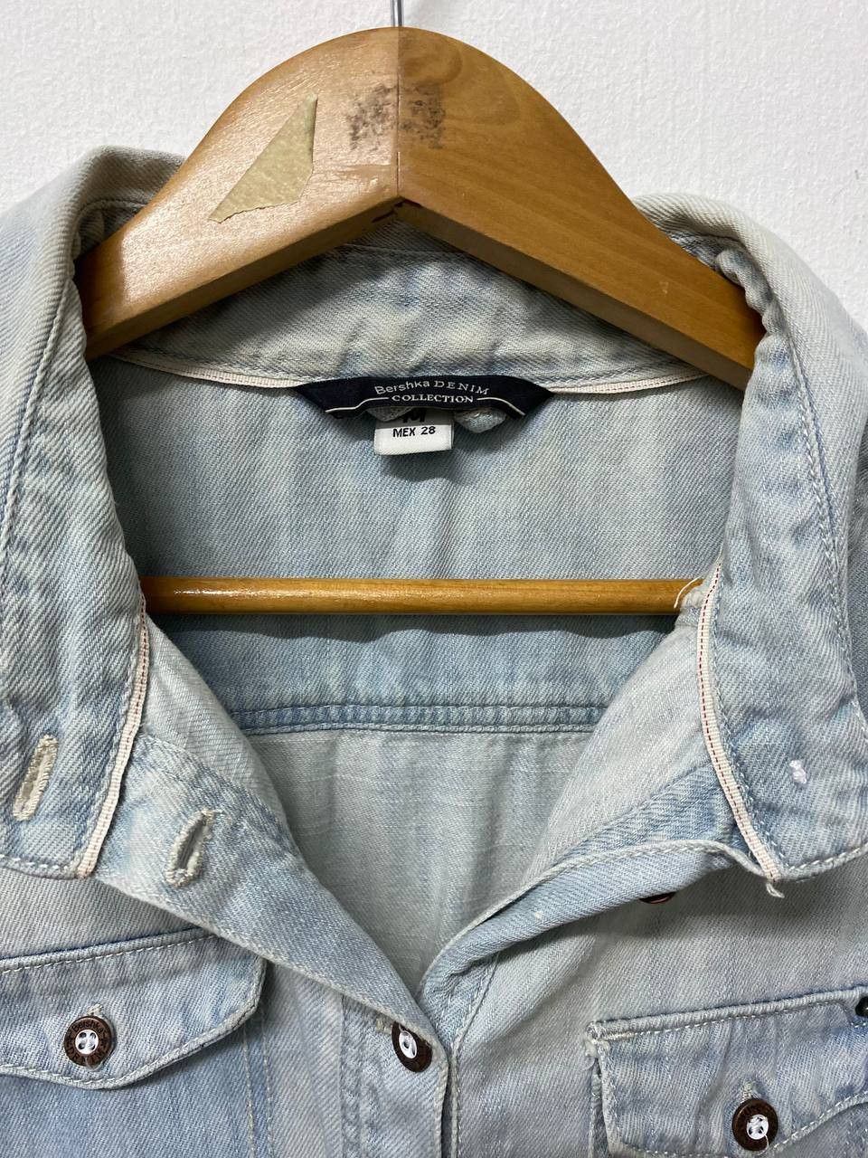Bershka bershka denim collection selvedge shirt Size M / US 6-8 / IT 42-44 - 5 Thumbnail