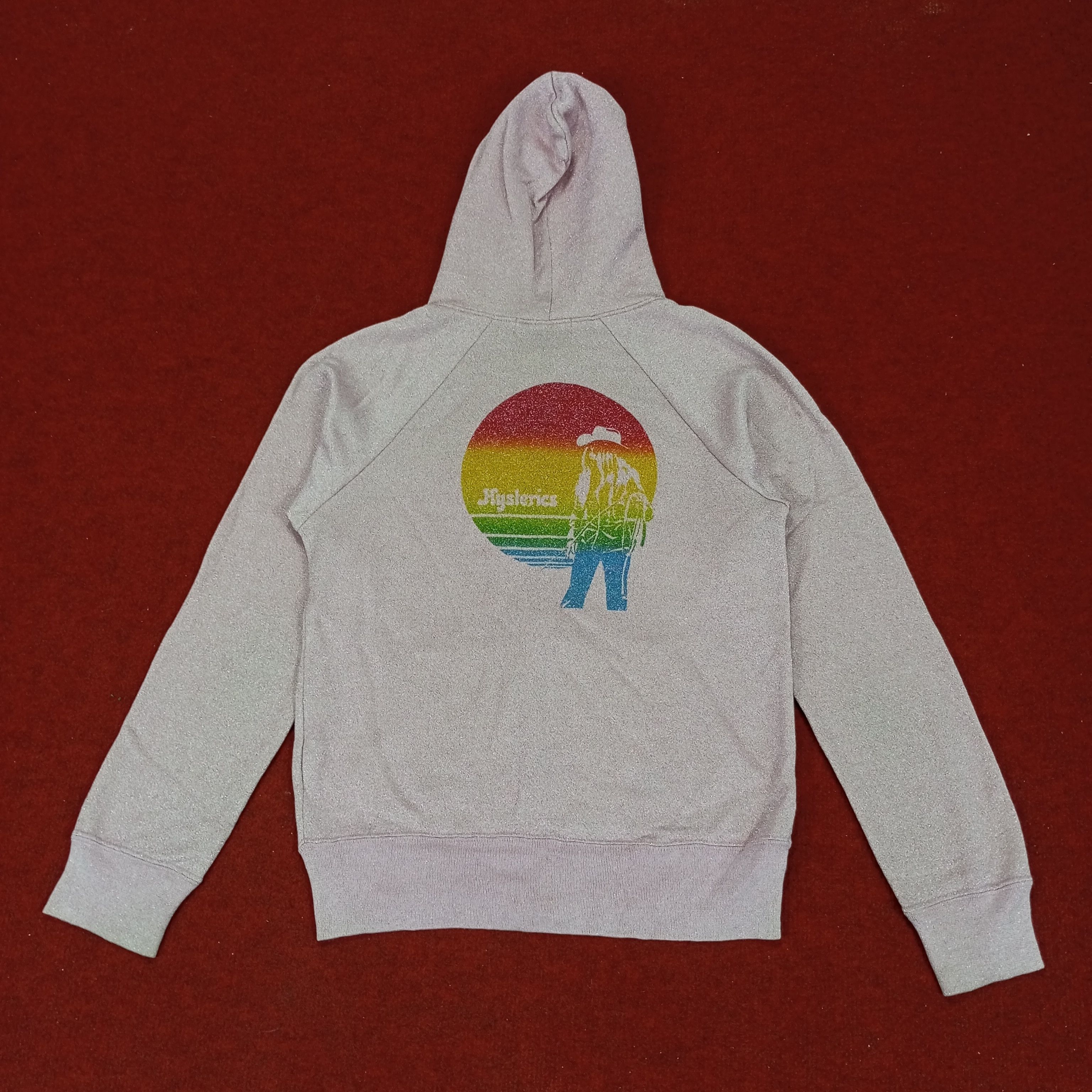 Hysteric Glamour × Japanese Brand × Vintage Hysteric Glamour Japanese Brand Rare Design Zipper Hoodies Size XS / US 0-2 / IT 36-38 - 1 Thumbnail