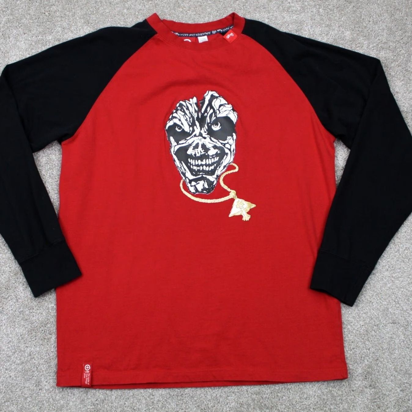Vintage LRG Graphic Shirt Mens 2XL Red/Black 100% Cotton Long Sleeve Pullover Crew Neck T-Shirt Size US XXL / EU 58 / 5 - 2 Thumbnail