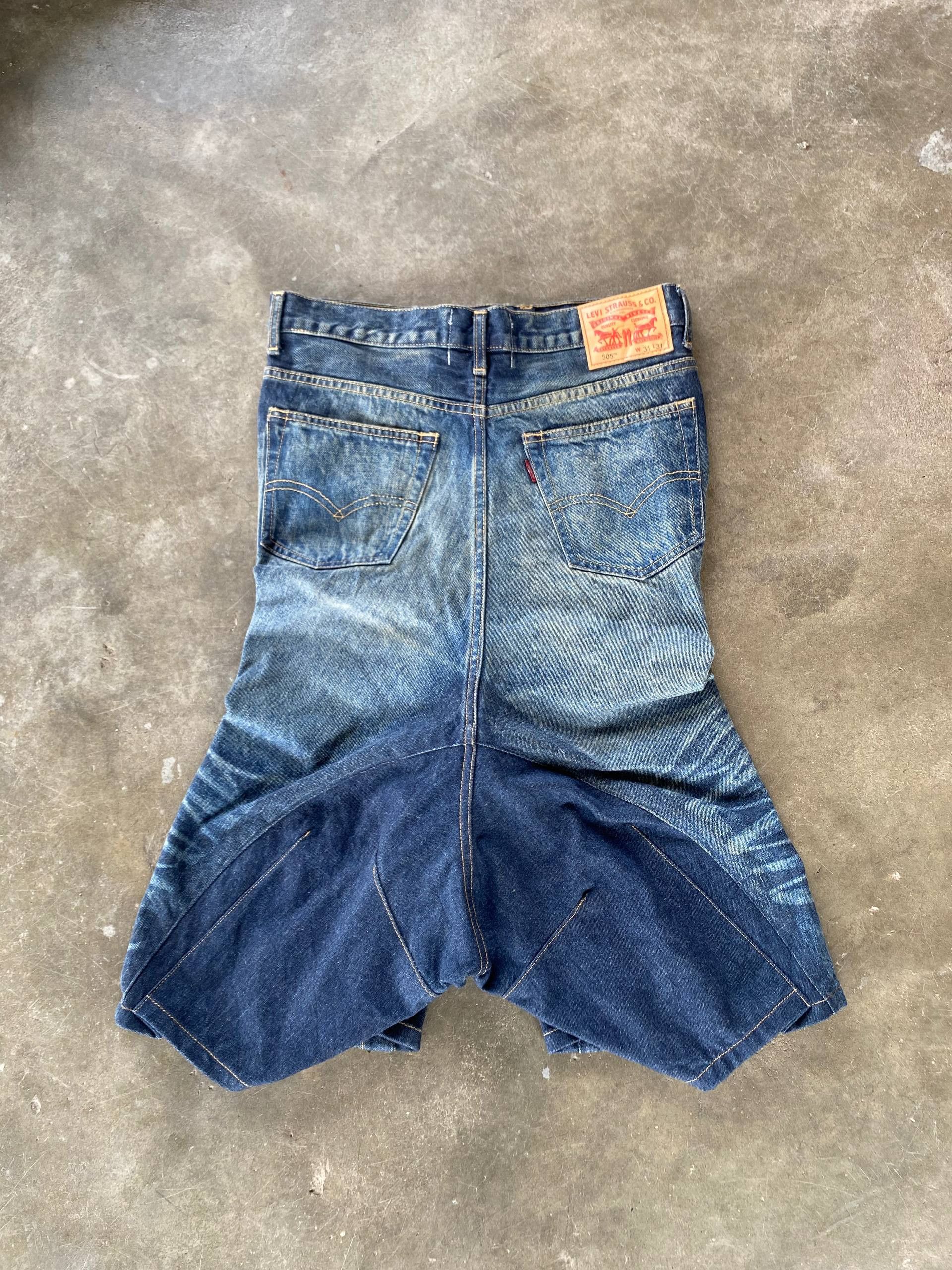 Junya Watanabe × Levi's Junya Watanabe Comme des Garcons x Levis Denim Pants Size 30" / US 8 / IT 44 - 2 Thumbnail
