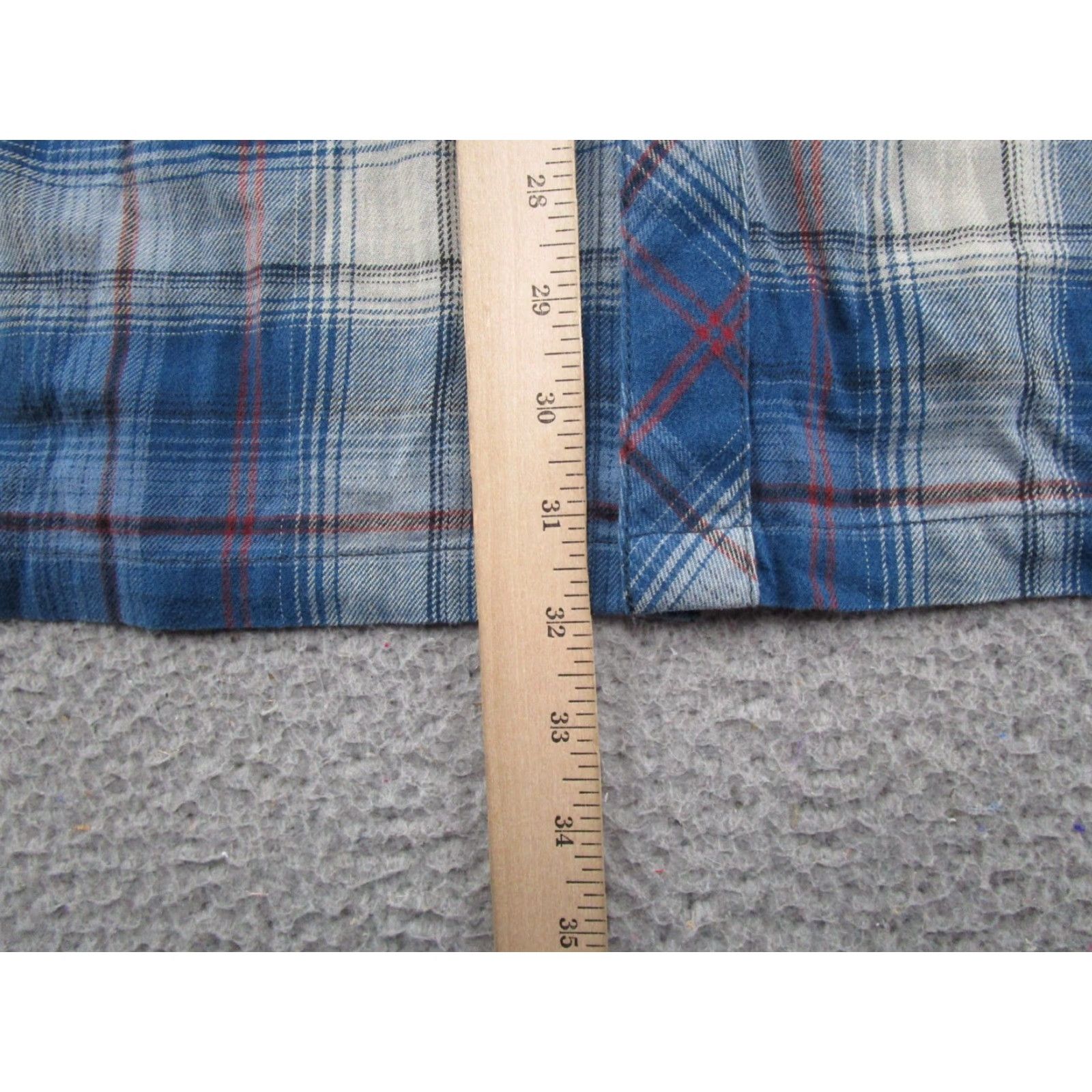 Vintage KUHL Men’s LowDown Flannel Shirt 2XL Blue Plaid Long Sleeve Button-Up Outdoor Casual Workwear Size US XXL / EU 58 / 5 - 7 Thumbnail