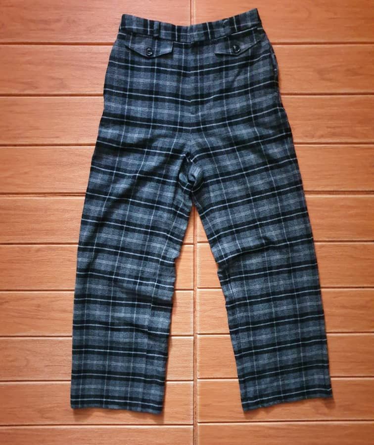GU Gu punk rock checkered harajuku pant Size 29" - 1 Thumbnail