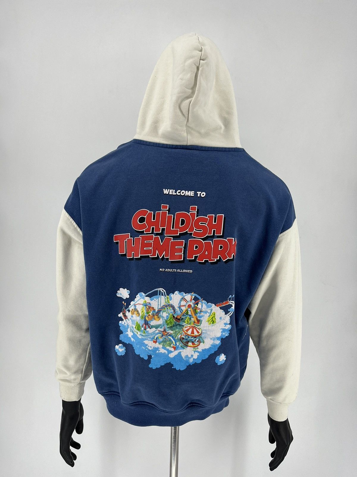 CHILDS × Vintage VINTAGE CHILDISH HOODIE BAGGY FIT TGF THEME PARK SKATEGANG Size US S / EU 44-46 / 1 - 8 Thumbnail
