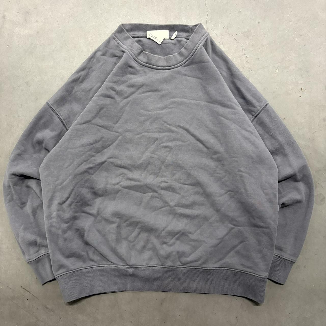 Vintage Crazy Vintage Y2K/2000s Blank Grey Quality Loungewear Streetwear Crewneck Sweatshirt! Size US XL / EU 56 / 4 - 1 Thumbnail