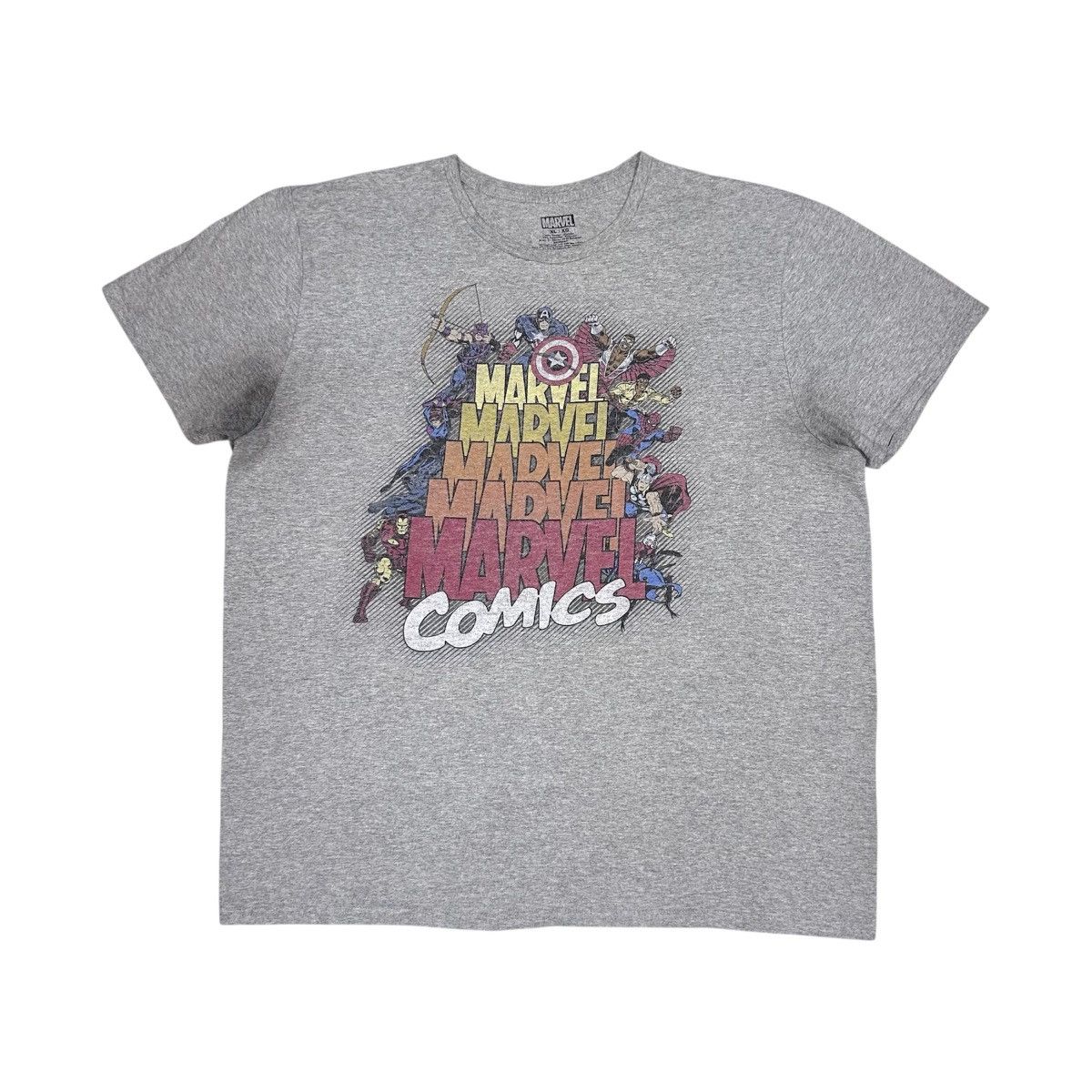 Marvel Comics Marvel Comics Avengers Superhero Cartoon Tshirt Size US XXL / EU 58 / 5 - 1 Thumbnail