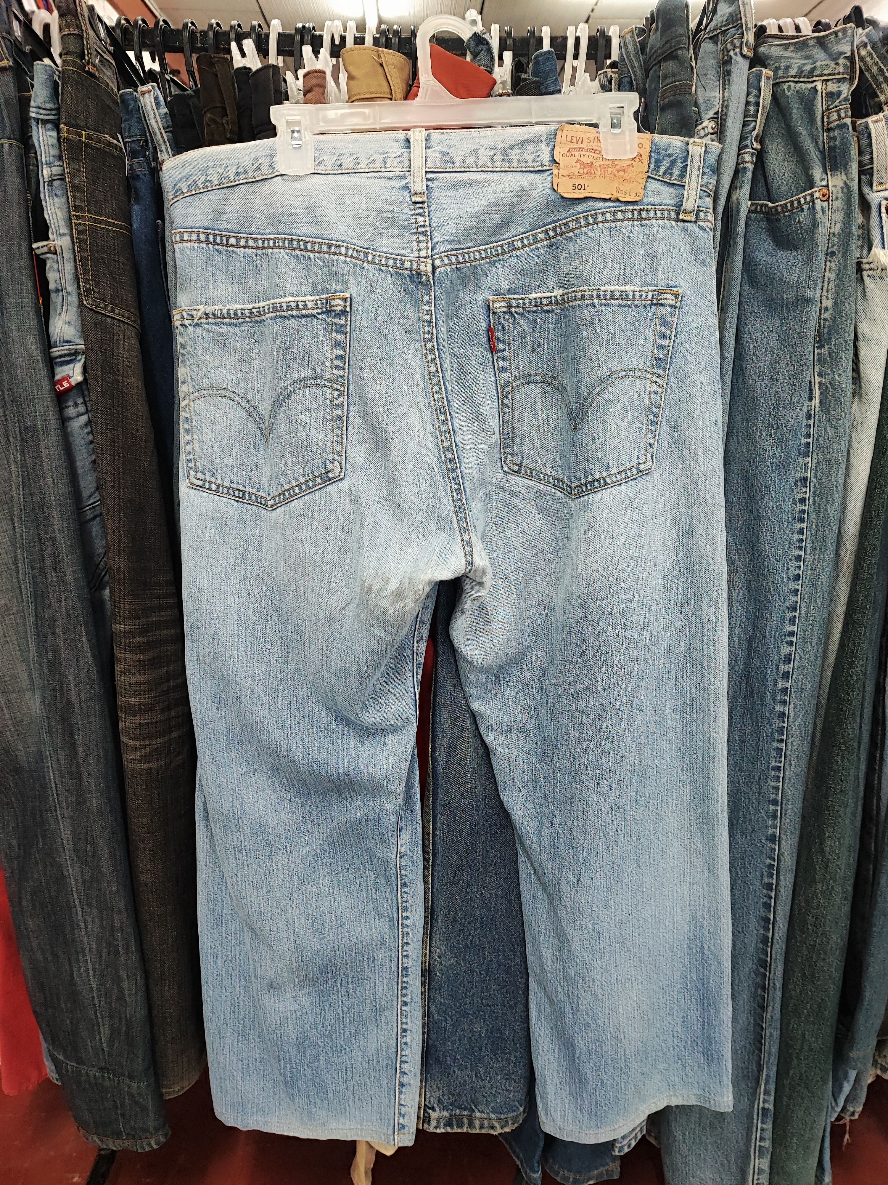 Levi's × Vintage Levis 501 Jeans Size US 36 / EU 52 - 3 Thumbnail