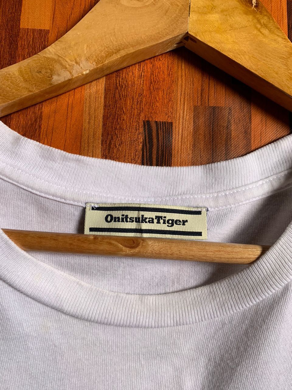 Onitsuka Tiger Onitsuka Tiger big logo Spell Out Japanese Clothing Tee Size US M / EU 48-50 / 2 - 5 Thumbnail