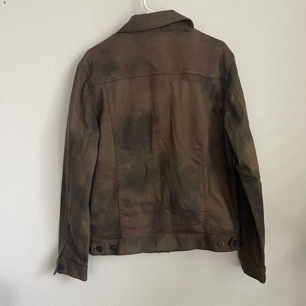 AG Adriano Goldschmied AG Adriano Goldschmied Button Front Trucker Dart Jacket Size US L / EU 52-54 / 3 - 6 Thumbnail