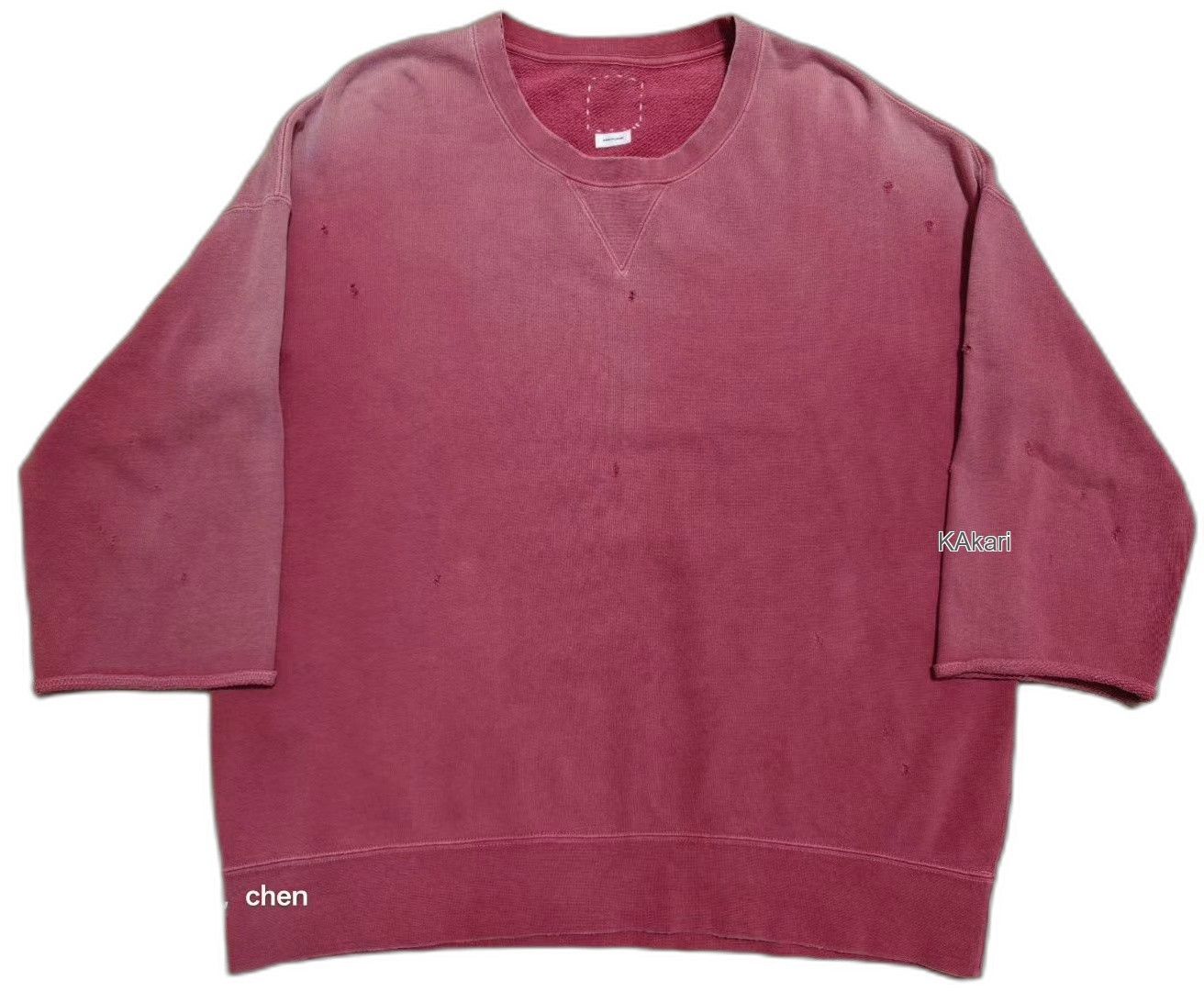 Visvim visvim 21AW Jumbo Sweat 3/4 Crash Size US M / EU 48-50 / 2 - 1 Thumbnail