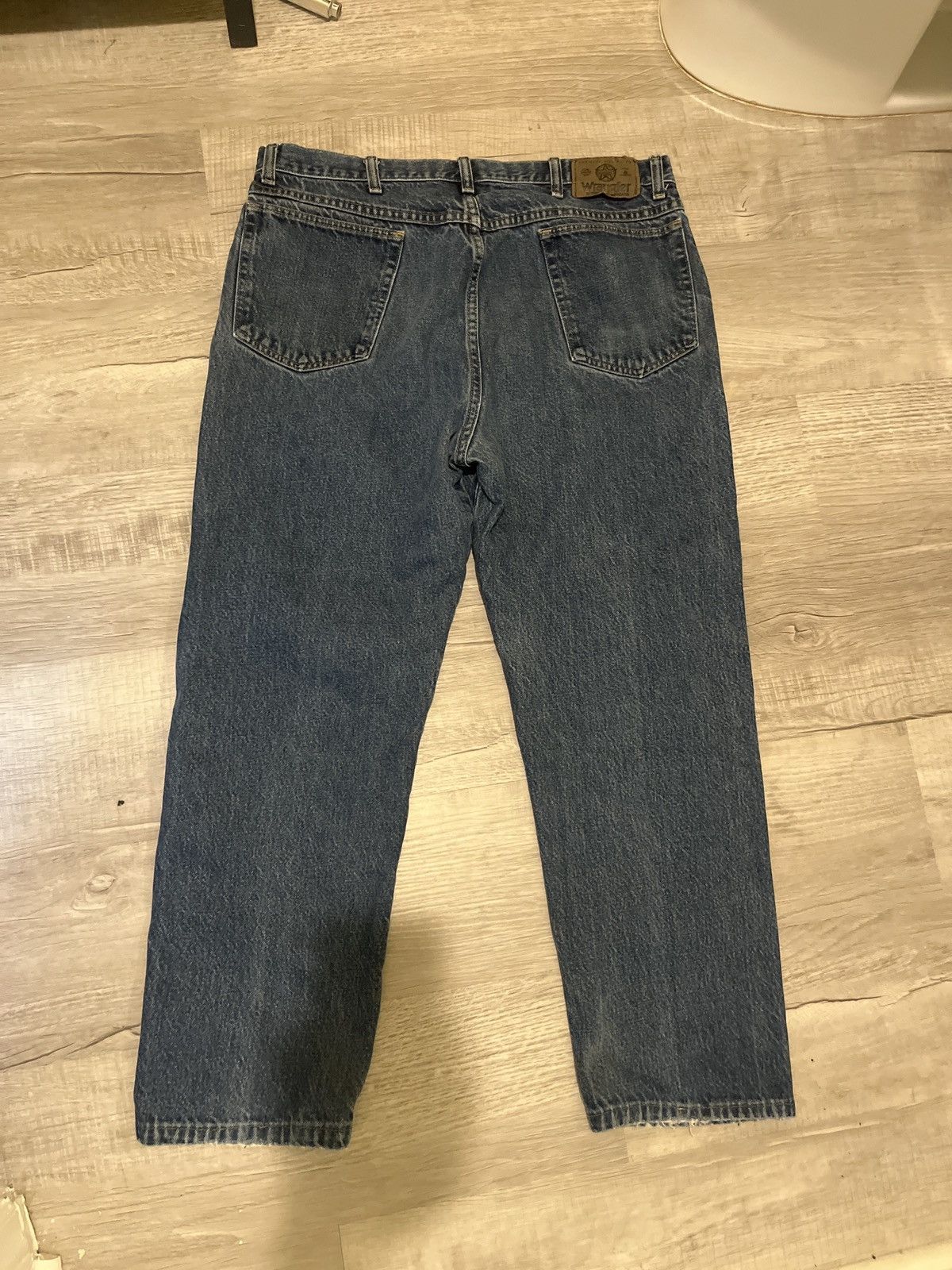 Vintage × Wrangler Vintage Wrangler Jeans Size US 34 / EU 50 - 5 Thumbnail