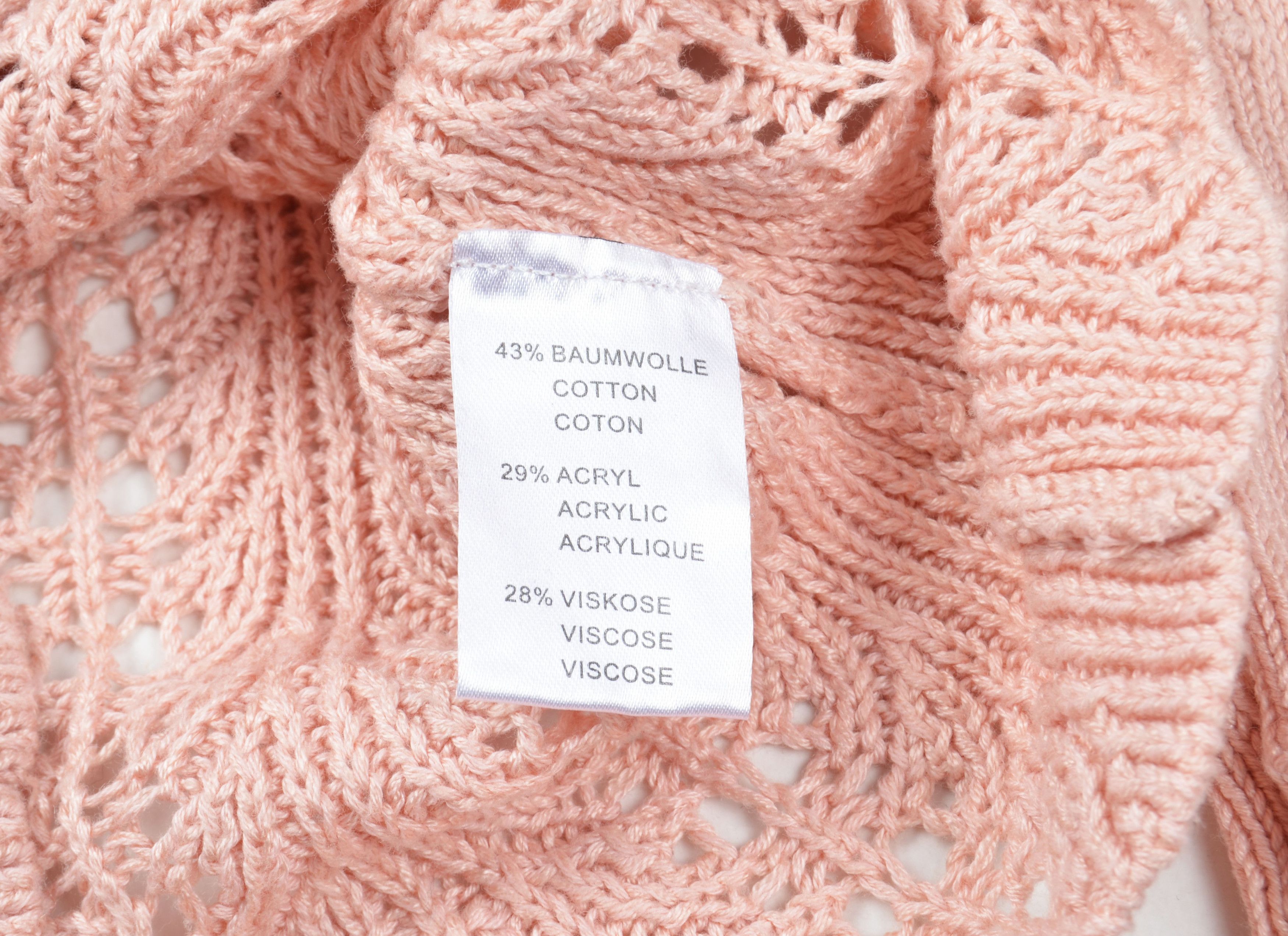 Other Alpin De Luxe Vintage Y2K Cottagecore Crochet Knit Cardigan Size S / US 4 / IT 40 - 9 Thumbnail