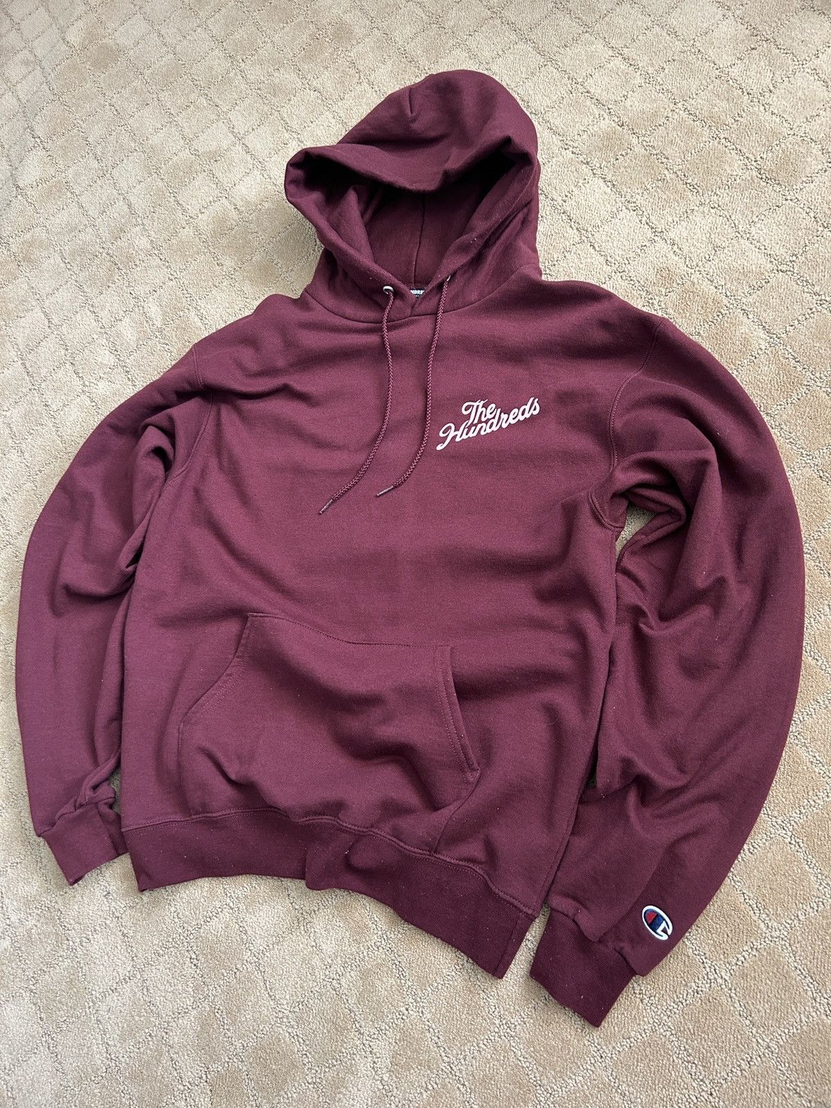 The Hundreds The Hundreds Slanted Logo Hoodie Size US M / EU 48-50 / 2 - 2 Thumbnail