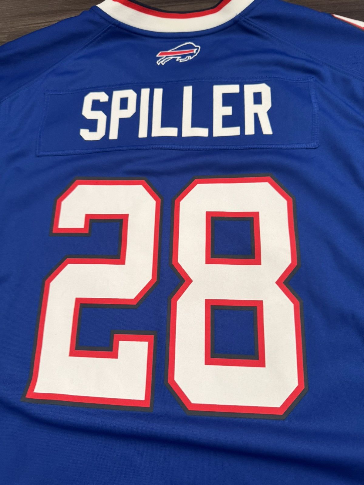 Nike Buffalo Bills CJ Spiller #28 NFL On Field Game Home Jersey Size US XL / EU 56 / 4 - 8 Thumbnail