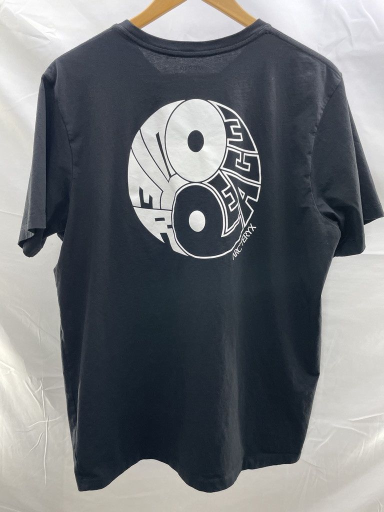 Arc'teryx ARCTERYX Balanced Outer Peace Black Cotton T-Shirt Tee Size US XL / EU 56 / 4 - 6 Thumbnail