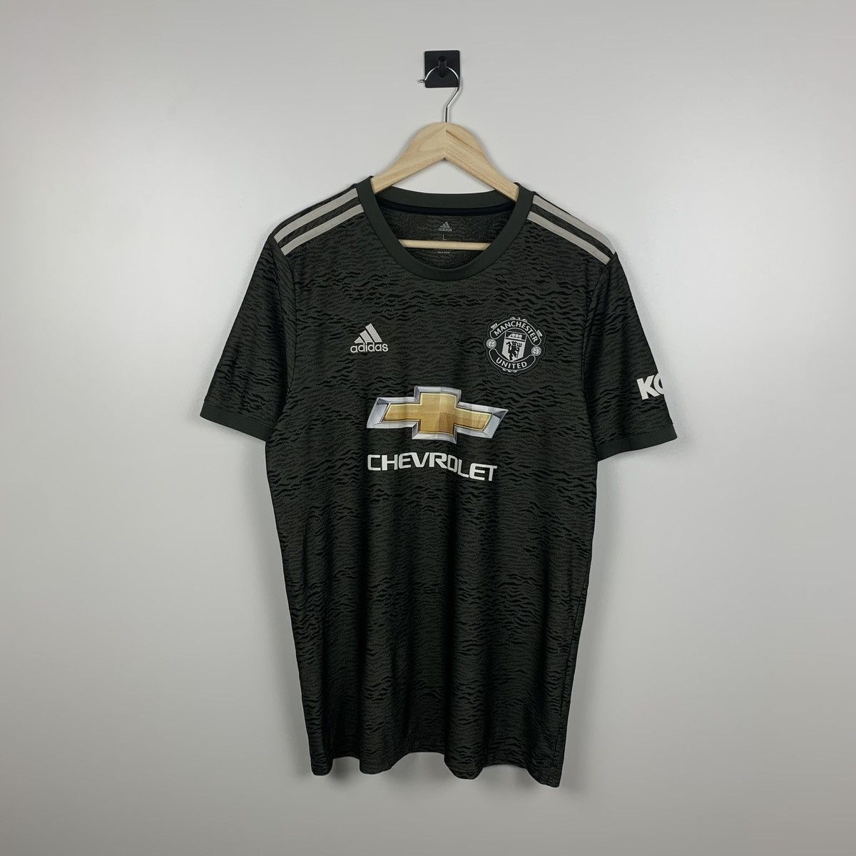 Adidas Adidas Manchester United Away Soccer Jersey Football Shirt Size US L / EU 52-54 / 3 - 1 Thumbnail
