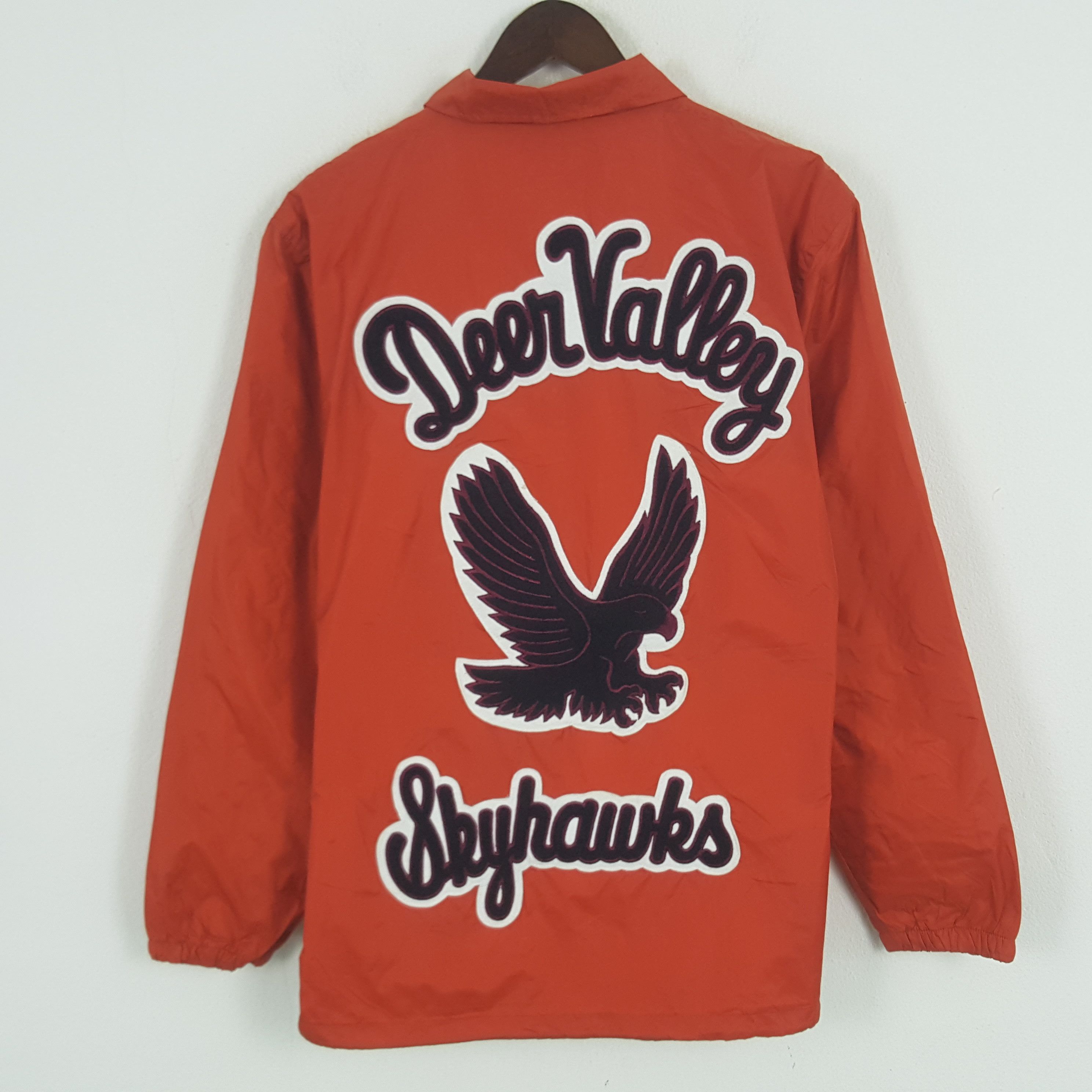 Japanese Brand × Vintage Vintage Deen Valley Skyhawks Varsity Windbreaker Jacket Size US M / EU 48-50 / 2 - 1 Thumbnail