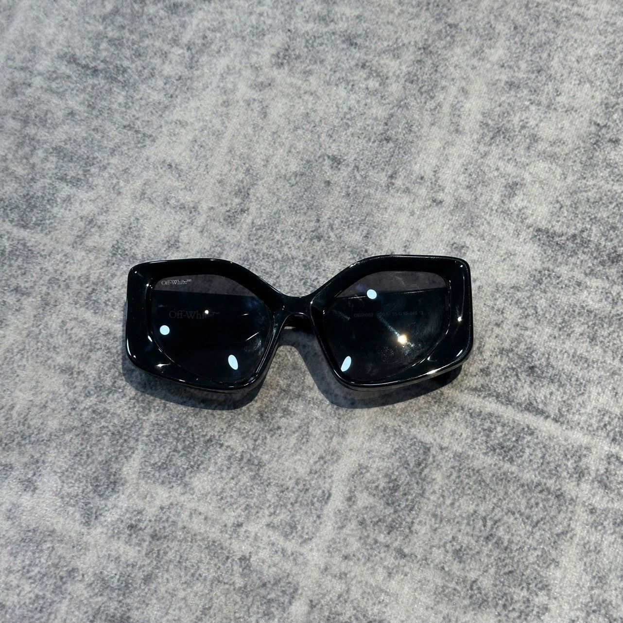 Off-White OFF WHITE DENVER SUNGLASSES BLACK DARK GREY Size ONE SIZE - 2 Thumbnail