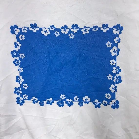 Kenzo Vtg KENZO PARIS FLORAL Painting Tee Shirt Single Stitches Size S / US 4 / IT 40 - 5 Thumbnail