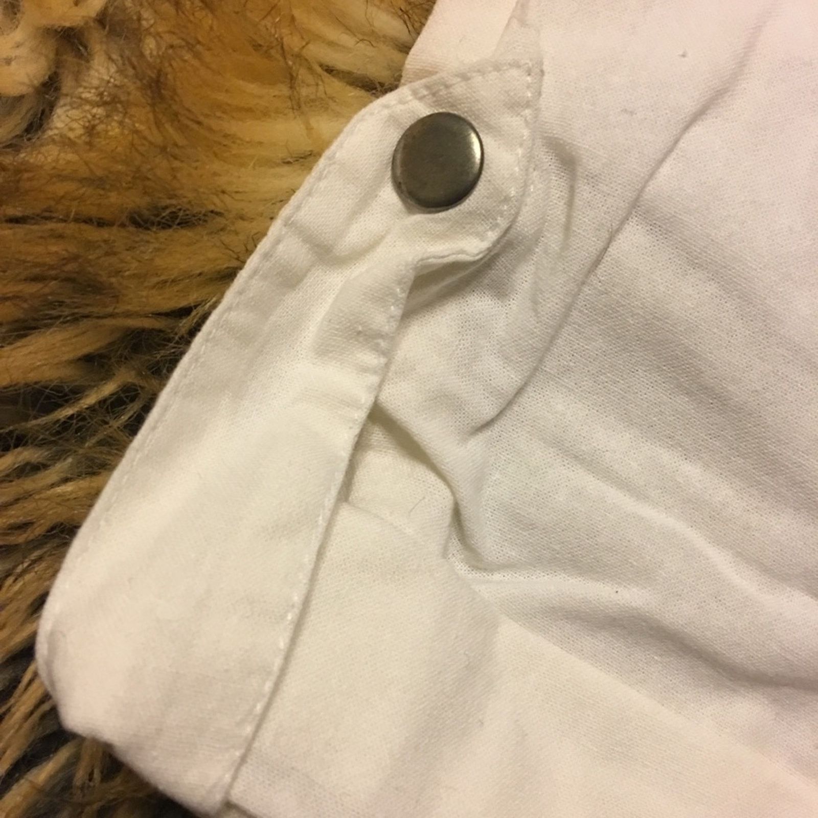 Other La Redoute white cuffed hem summer shorts NWOT 8 Size 30" / US 8 / IT 44 - 2 Thumbnail