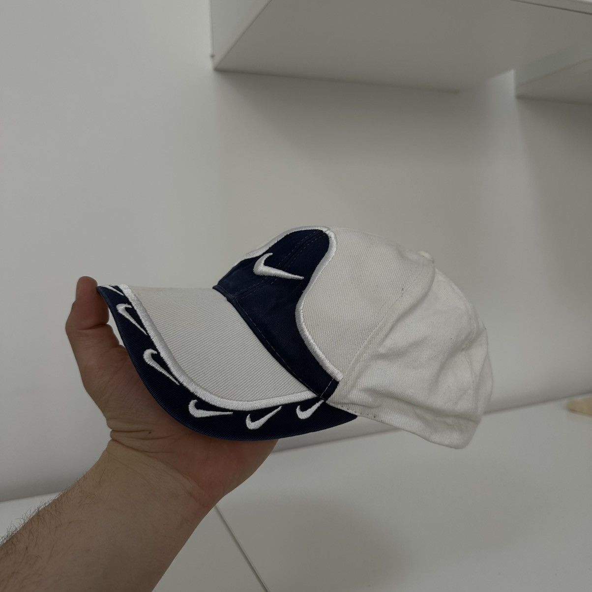 Nike × Vintage Vintage Nike Multi Logo Y2K Cap Size ONE SIZE - 1 Thumbnail
