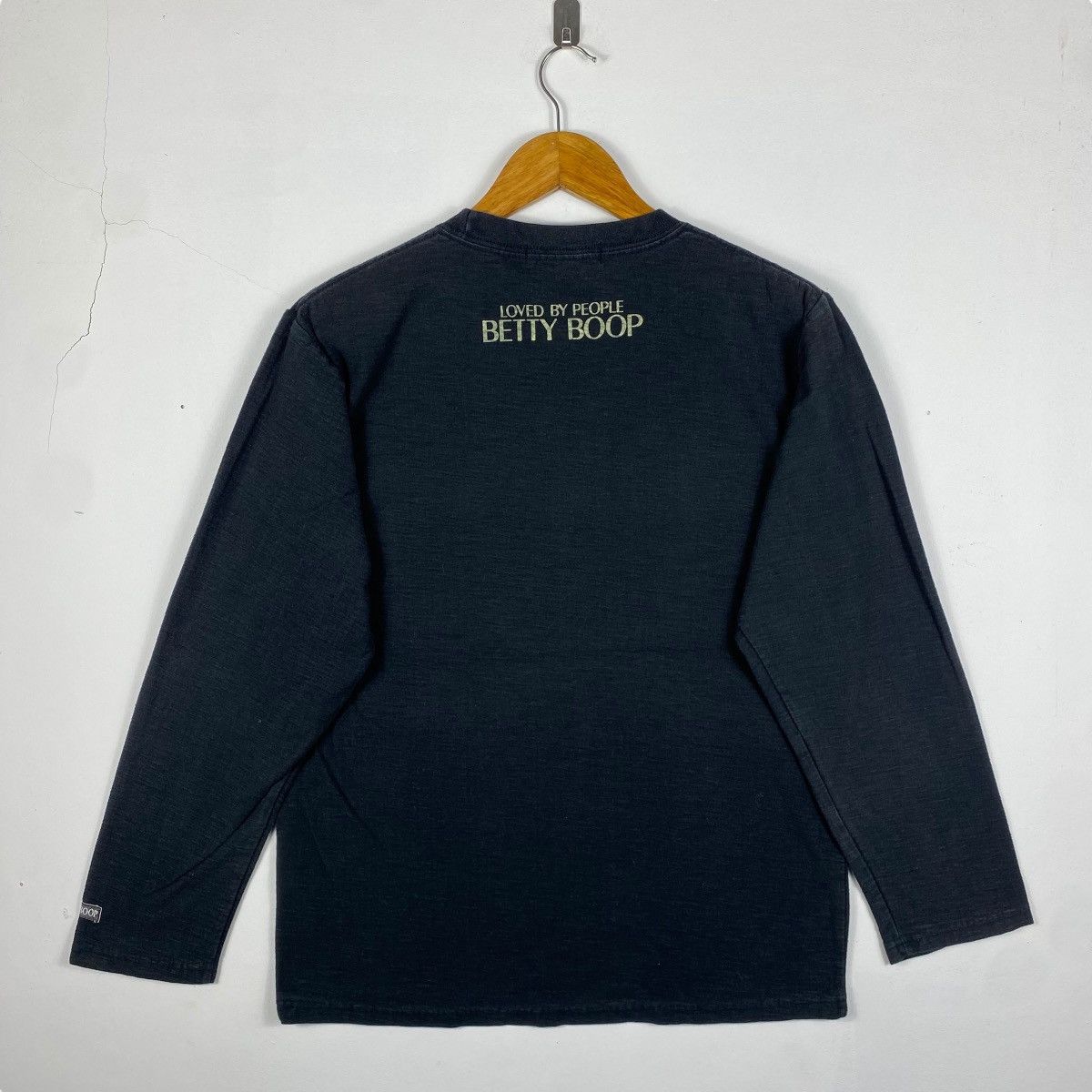 Vintage Loved By People BETTY BOOP Long Sleeve Tee Shirt Large Size Size US L / EU 52-54 / 3 - 5 Thumbnail