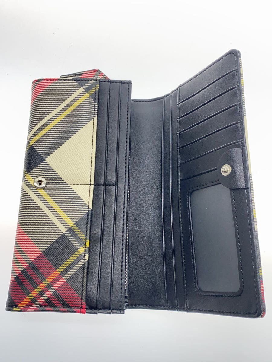 Vivienne Westwood Vivienne Westwood Check Long Wallet Multi Colour Size ONE SIZE - 4 Thumbnail
