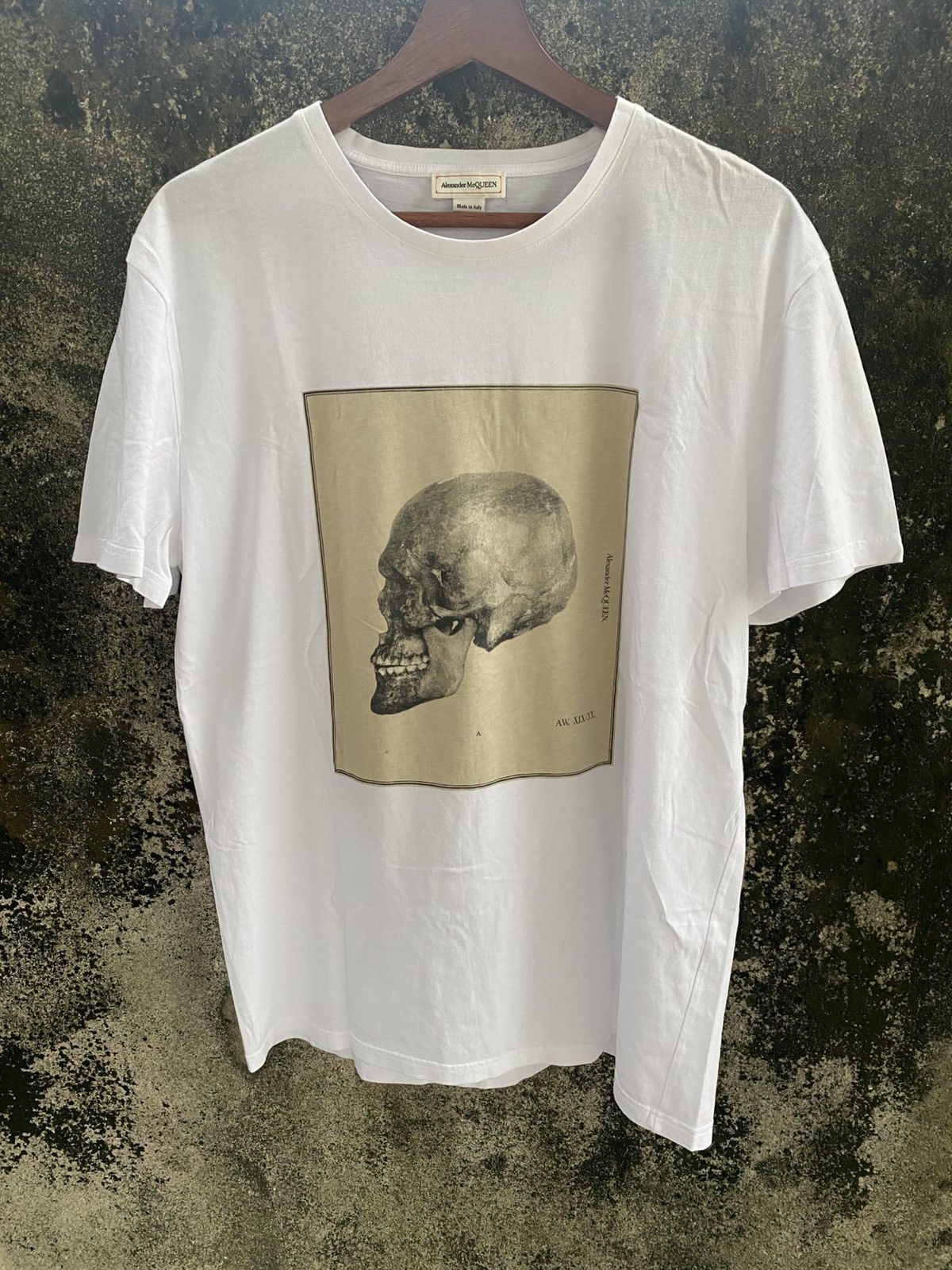 Tシャツ・カットソー ALEXANDER MCQUEEN Men T Shirts 815067 QTAC5 0582 GREY Alexander McQueen ALEXANDER MCQUEEN Men T-Shirts 815067