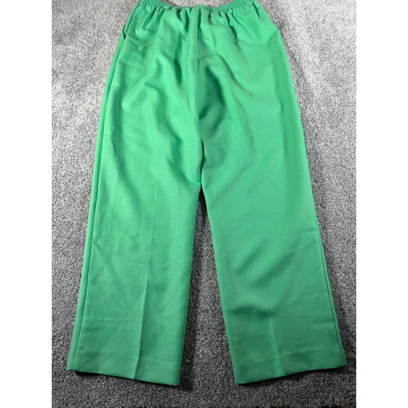 Vintage Alfred Dunner Pants 16 Office Spring High Waisted Wide Leg Comfortable Elastic Size 38" / US 16 / IT 52 - 5 Thumbnail