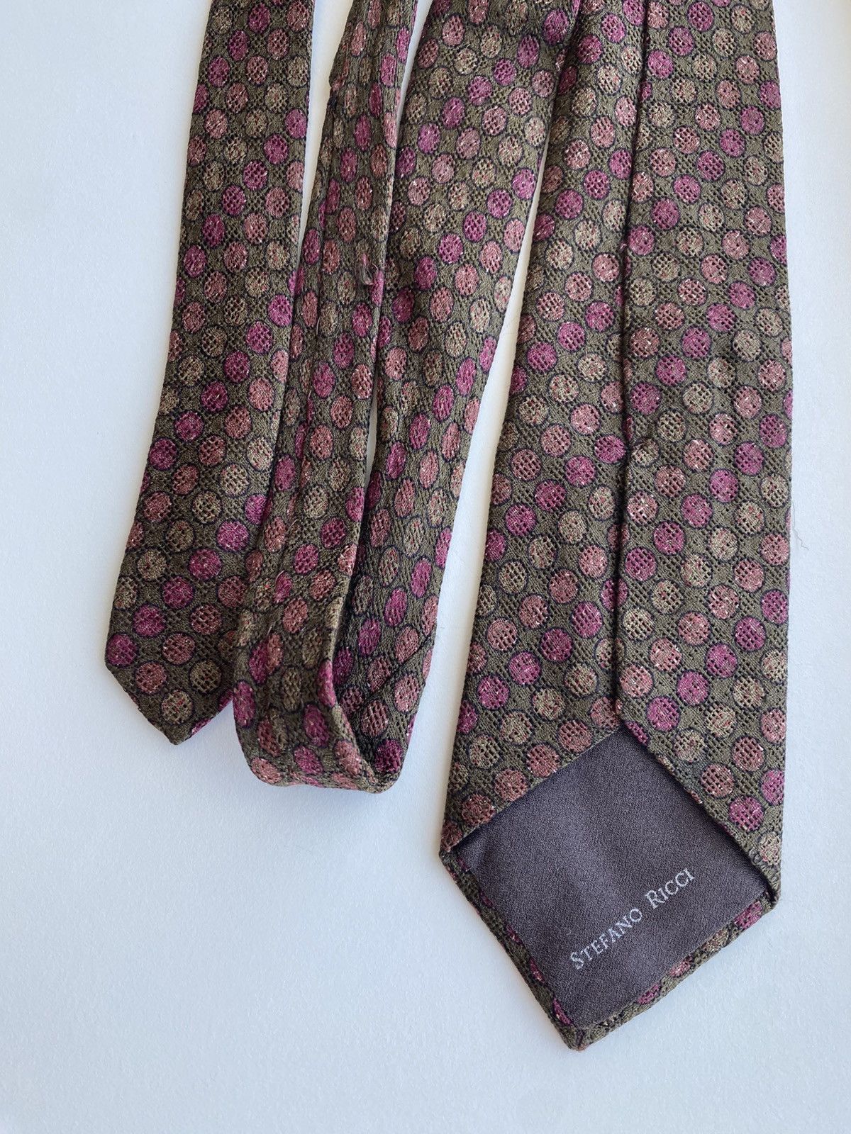 Stefano Ricci Stefano Ricci Wool Tie Size ONE SIZE - 3 Thumbnail