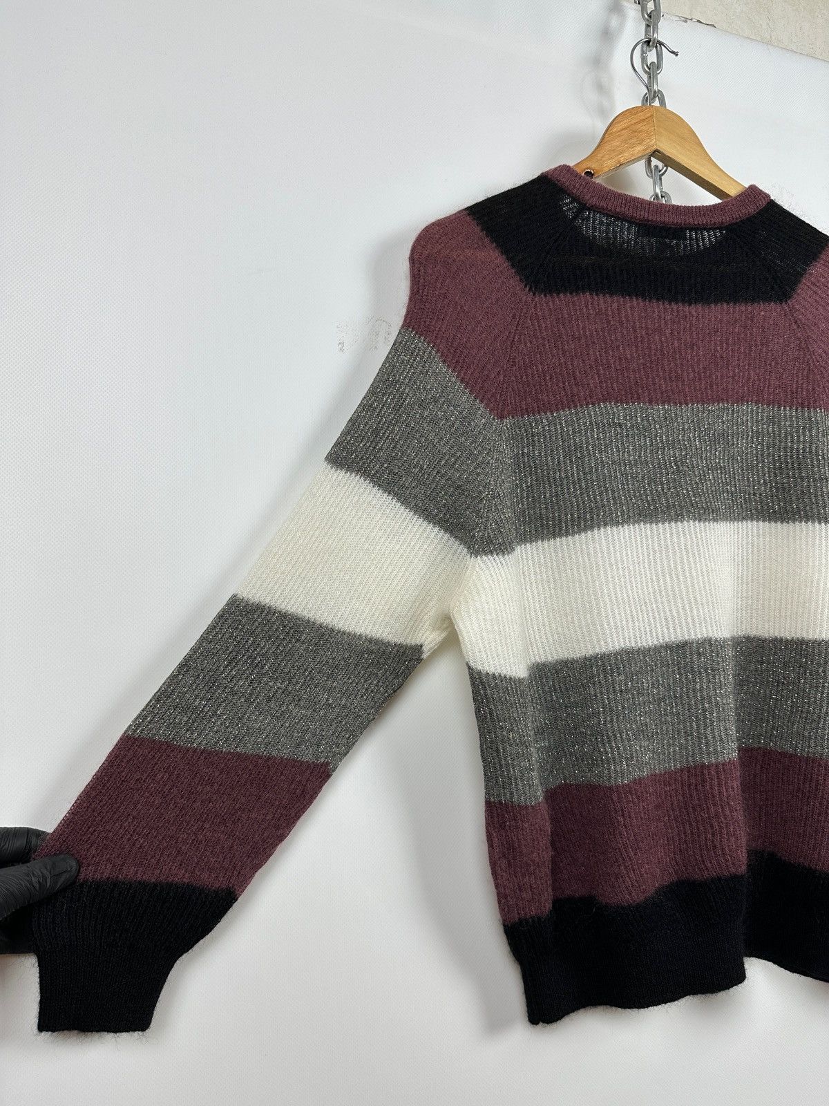 Brunello Cucinelli Brunello Cucinelli Mohair / Wool Sweater Size S / US 4 / IT 40 - 19 Thumbnail