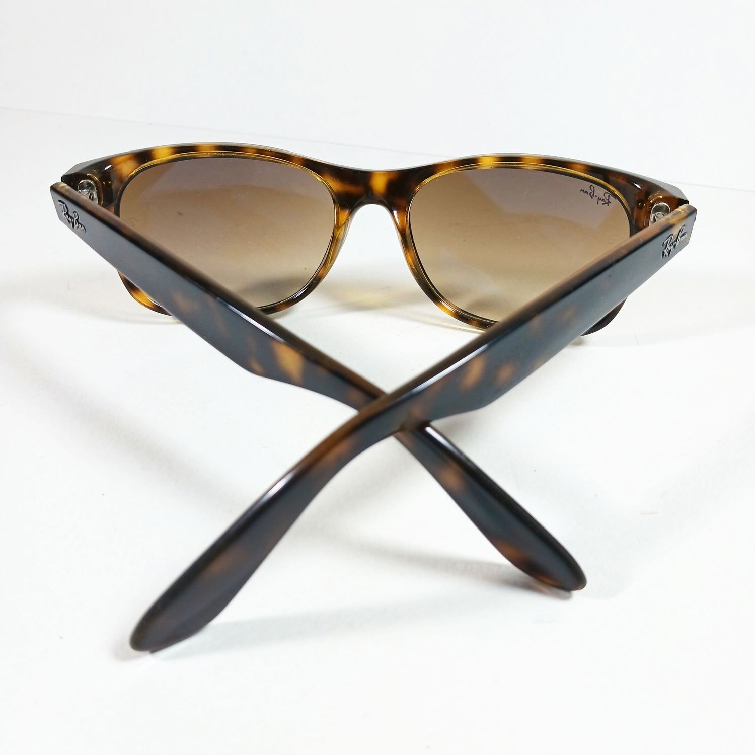 RayBan Ray Ban RB2132 Tortoise New Wayfarer Gradient Sunglasses Size ONE SIZE - 8 Thumbnail