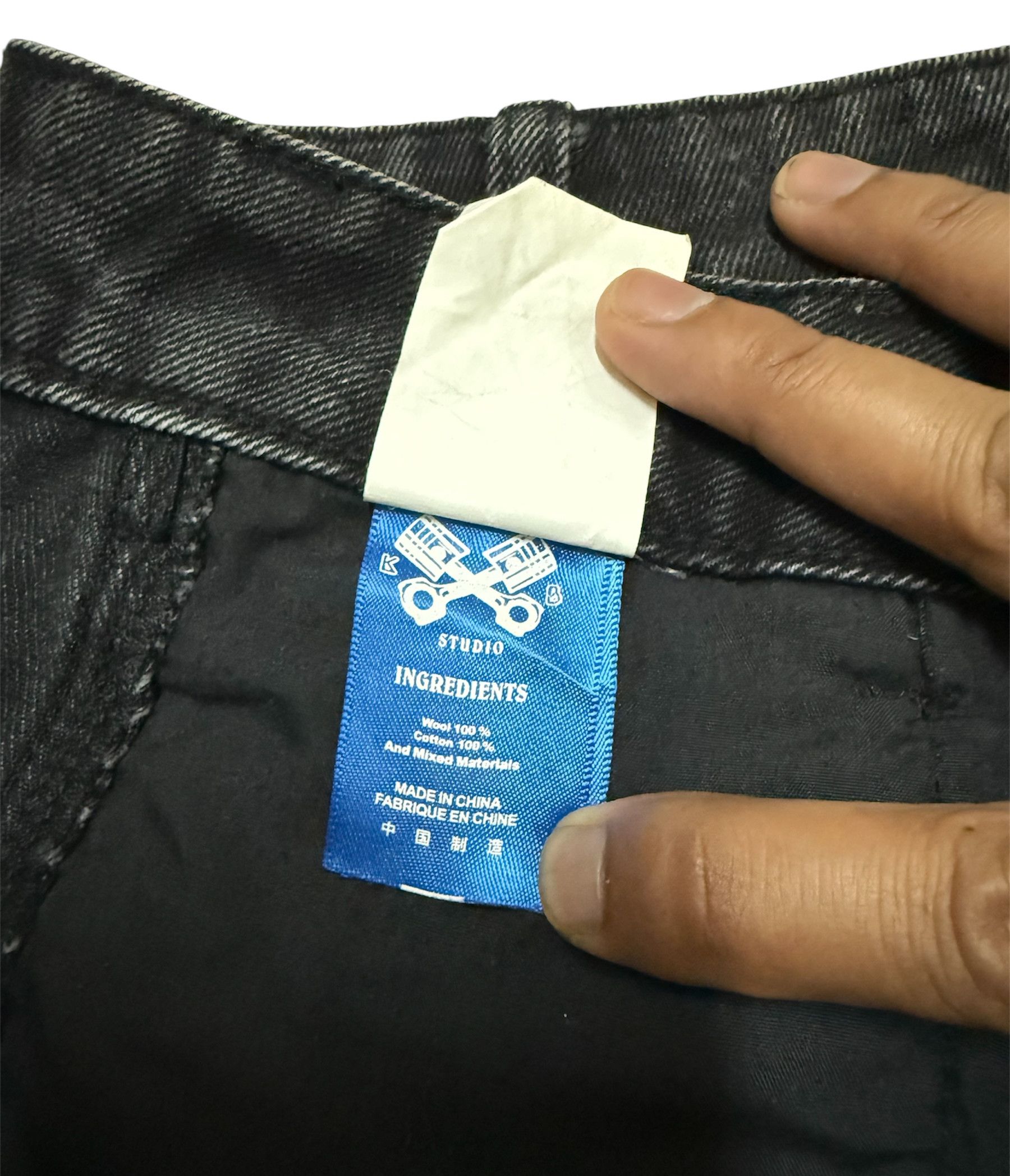 If Six Was Nine KB Cross Patches Chrome Hearts Style Shorts Carpenter Jeans Size US 29 - 14 Thumbnail