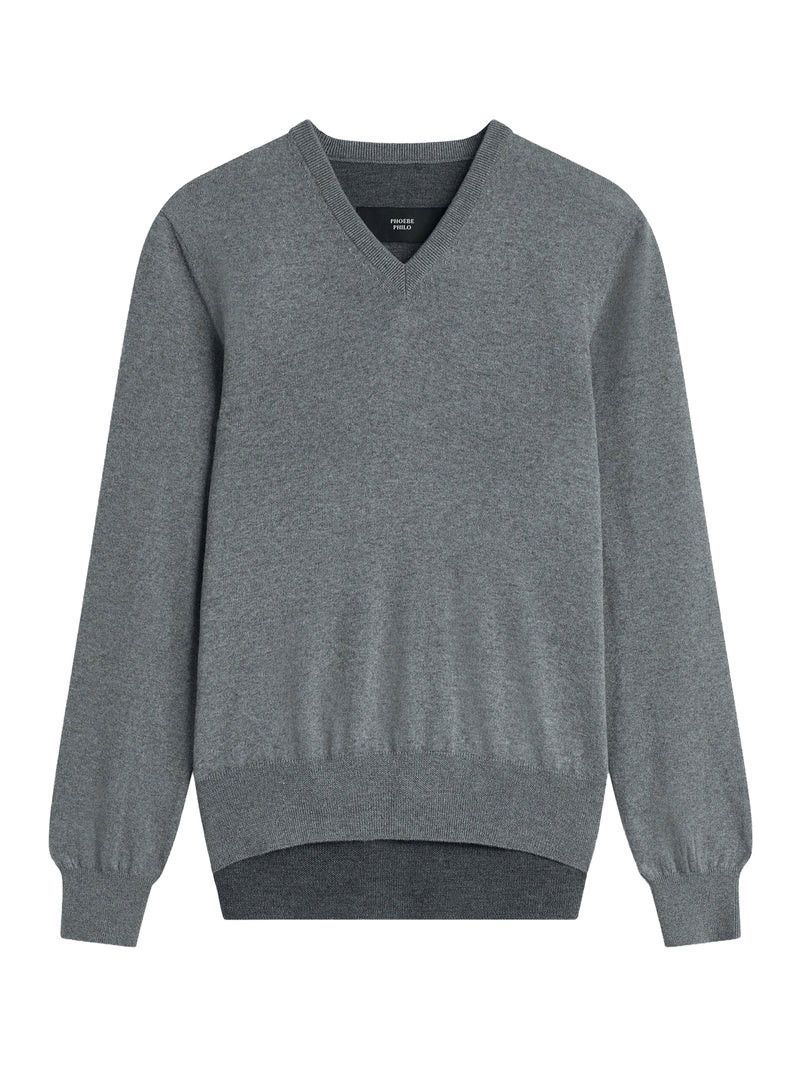 Phoebe Philo V-NECK BACK WOOL SWEATER Size M / US 6-8 / IT 42-44 - 1 Thumbnail