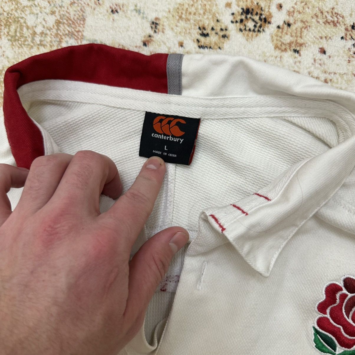 Canterbury of New Zealand Vintage Canterbury World Cup Japan 2016 Polo England Size US L / EU 52-54 / 3 - 5 Thumbnail