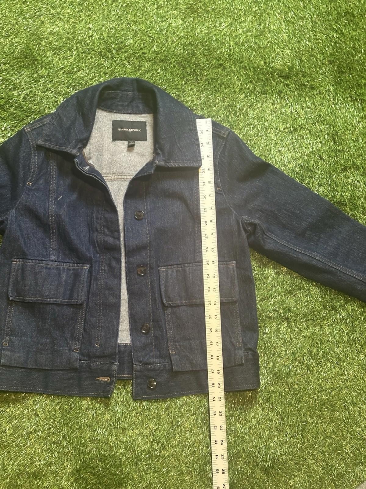 Banana Republic BANANA REPUBLIC WOMENS DENIM JACKET size MEDIUM Size M / US 6-8 / IT 42-44 - 2 Thumbnail