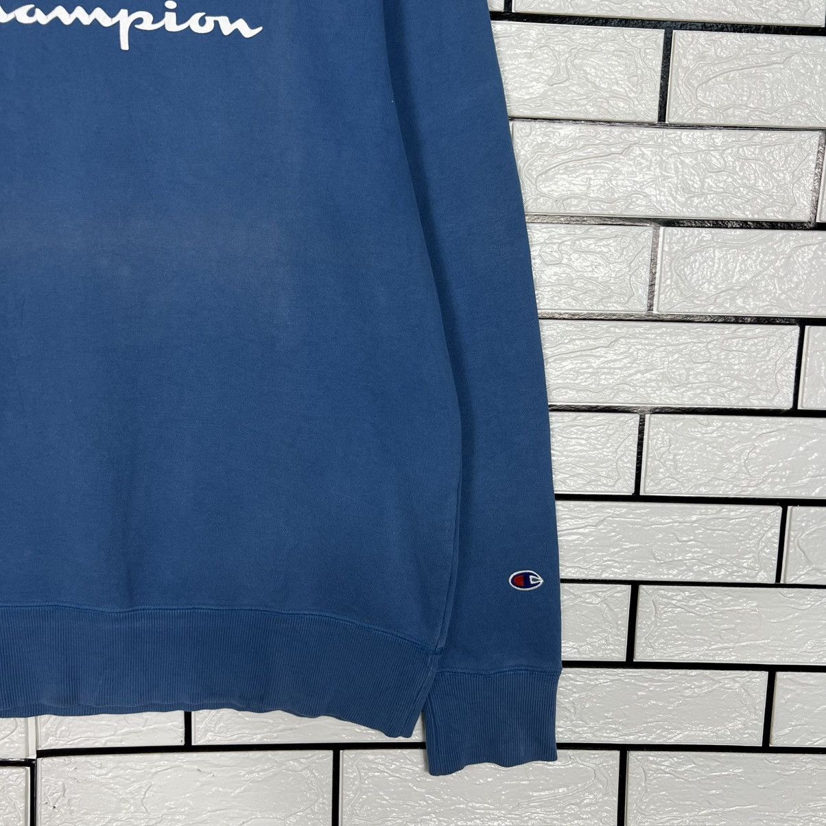 Champion CHAMPION Big Logo Crewneck Sweatshirt #3999-C182 Size US L / EU 52-54 / 3 - 7 Thumbnail