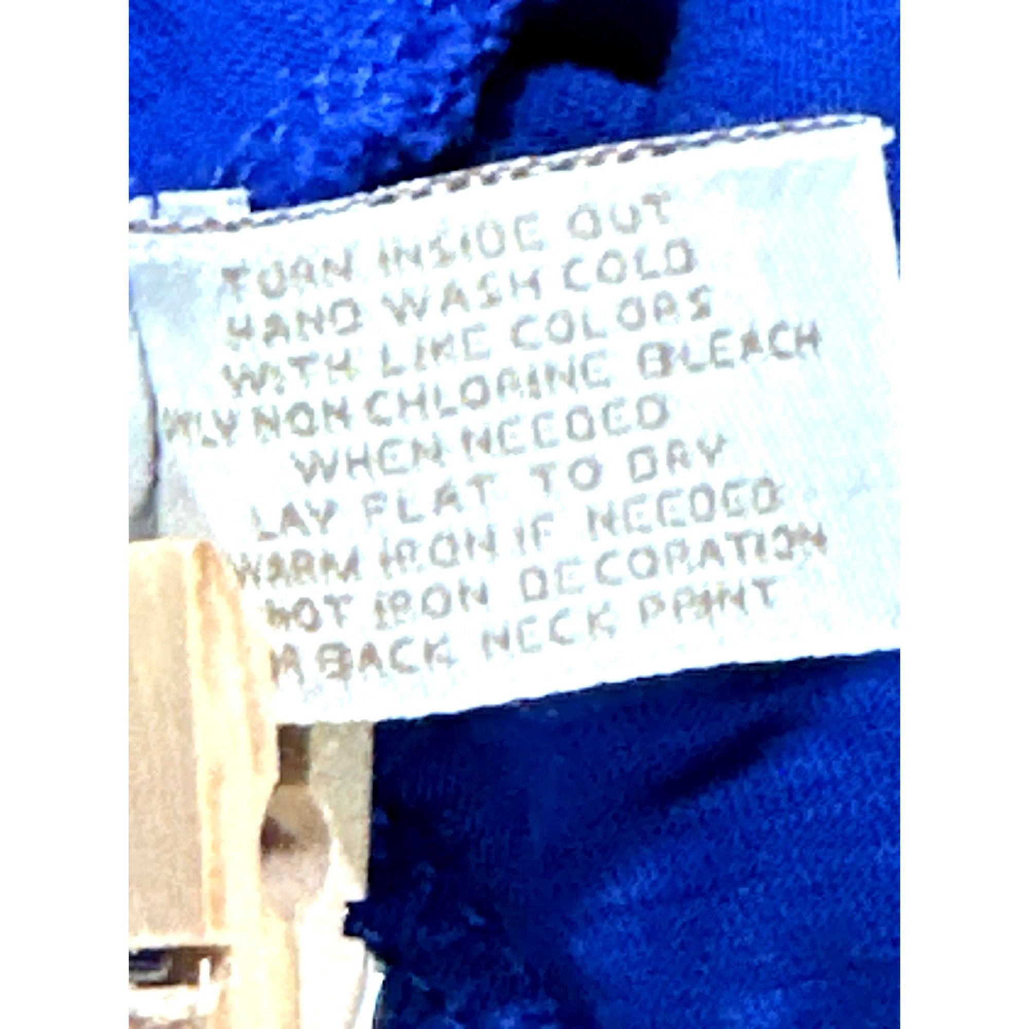 Chicos Chicos Royal Blue Short Sleeve Tee Classic Soft Stretch Casu Size XS / US 0-2 / IT 36-38 - 8 Thumbnail