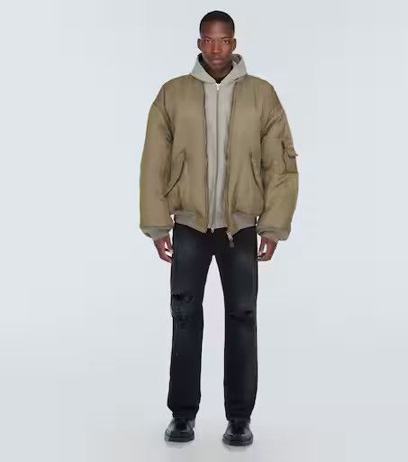 Balenciaga balenciaga all in paris bomber khaki Size US XS / EU 42 / 0 - 10 Thumbnail
