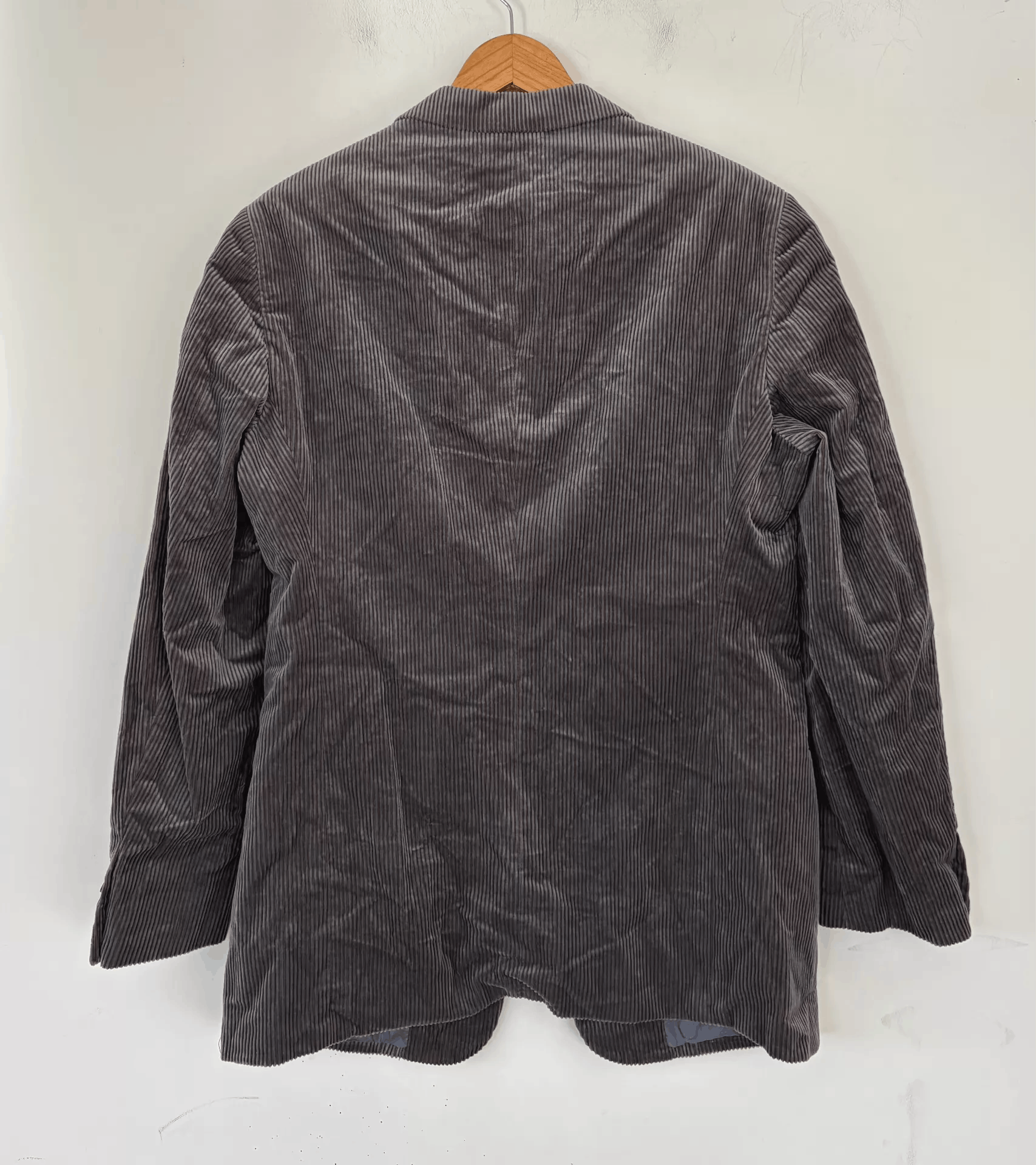 Armani Armani Collezioni Men's Corduroy Blazer Ｑ21 Size 48R - 3 Thumbnail