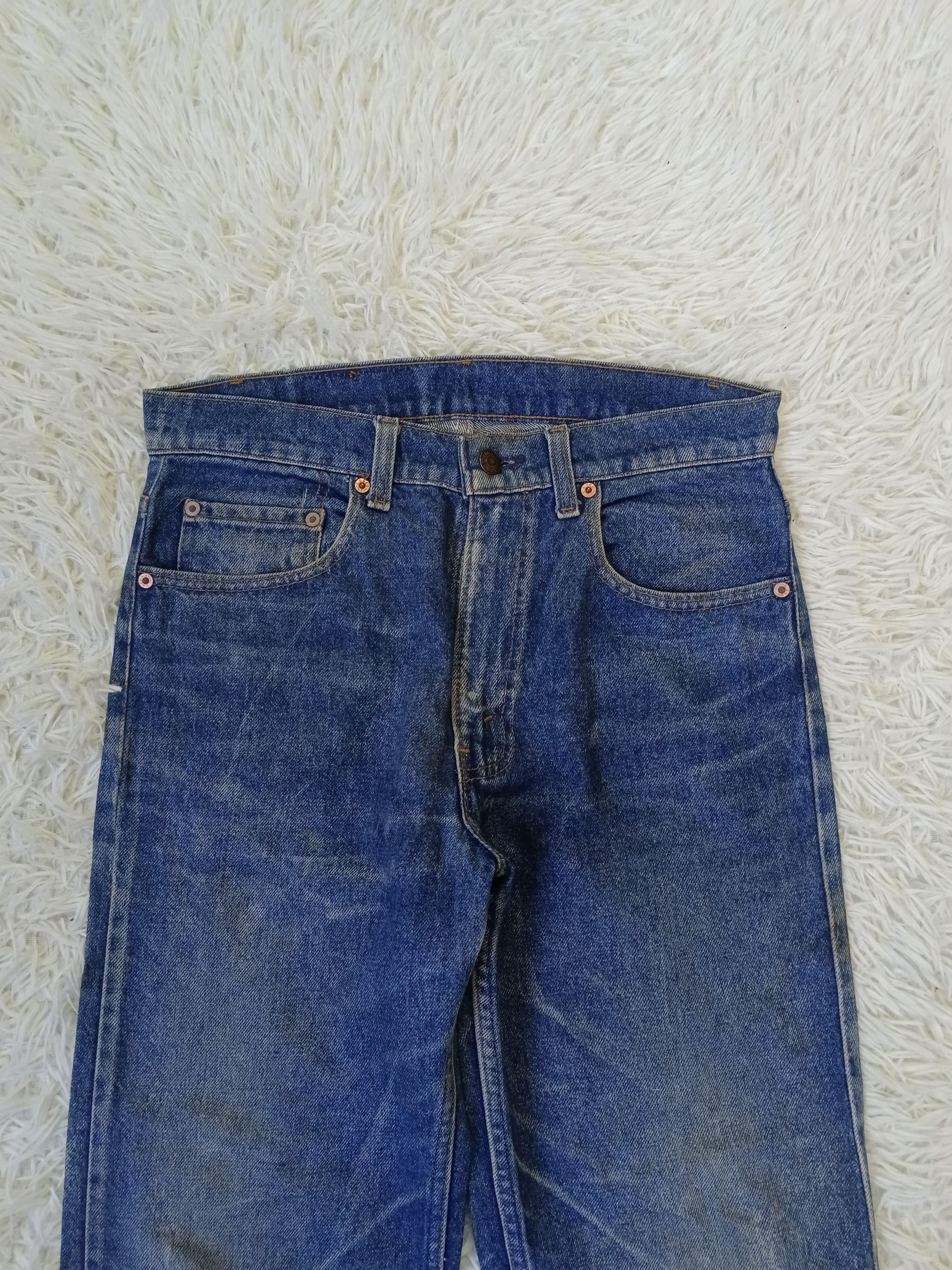 Levi's Vintage Clothing DiSTRESSED VINTAGE LEVIS 505 DENIM PANTS Size US 31 - 3 Thumbnail